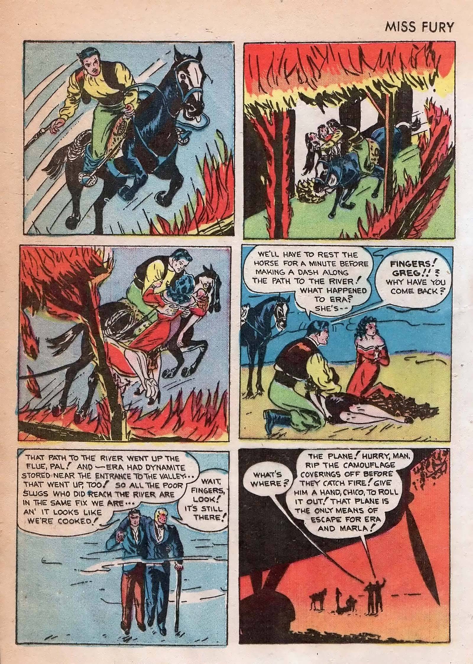 Read online Miss Fury Comics comic -  Issue #4 - 18