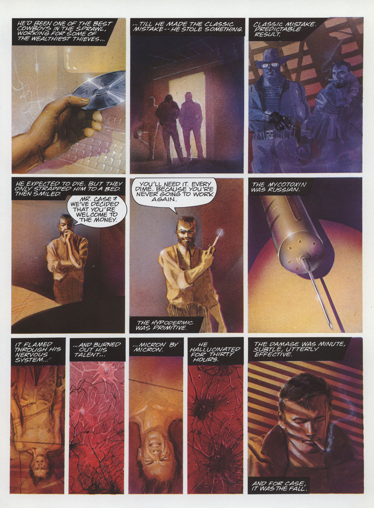 Read online Marvel Graphic Novel comic -  Issue #52 - Neuromancer - 11