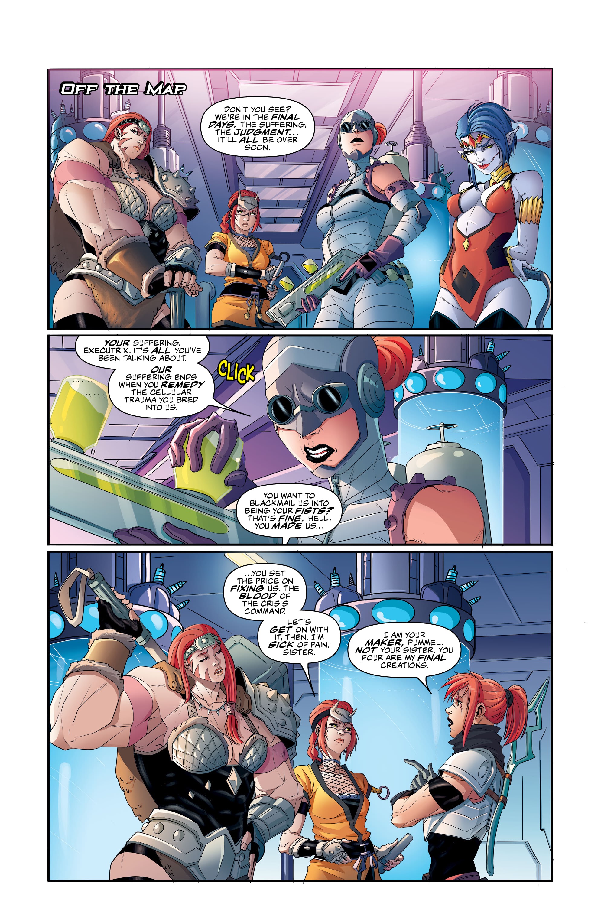Read online Commanders In Crisis comic -  Issue #9 - 8