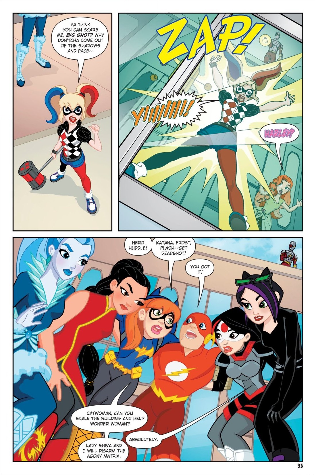 Read online DC Super Hero Girls: Date With Disaster comic -  Issue # TPB - 94