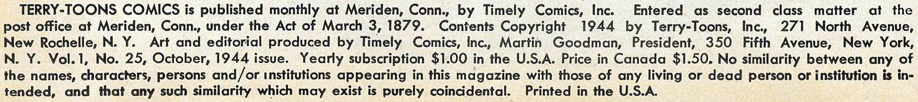 Read online Terry-Toons Comics comic -  Issue #25 - 3
