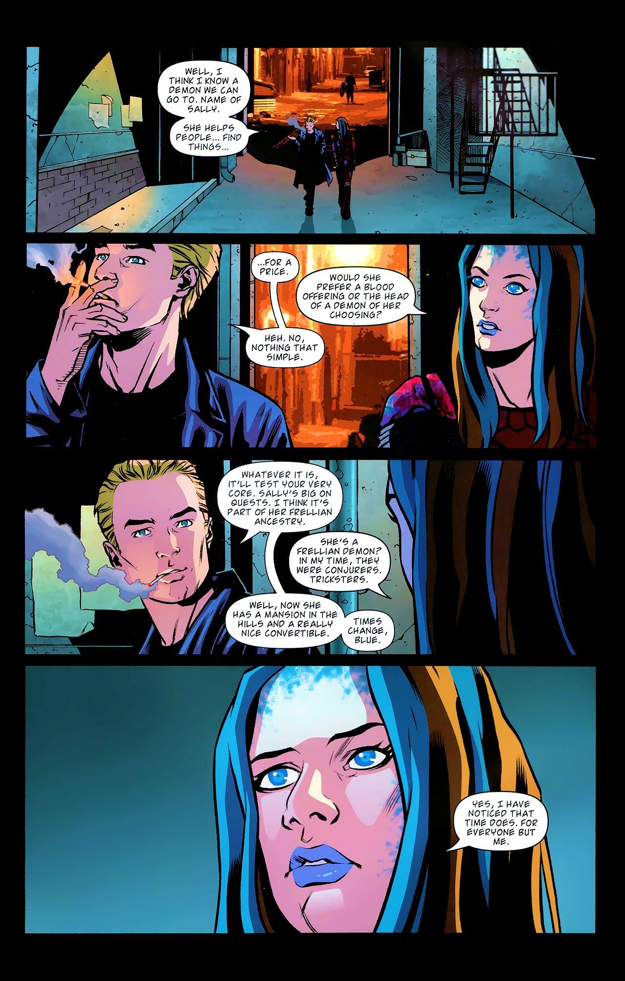 Read online Angel: Illyria: Haunted comic -  Issue #2 - 5