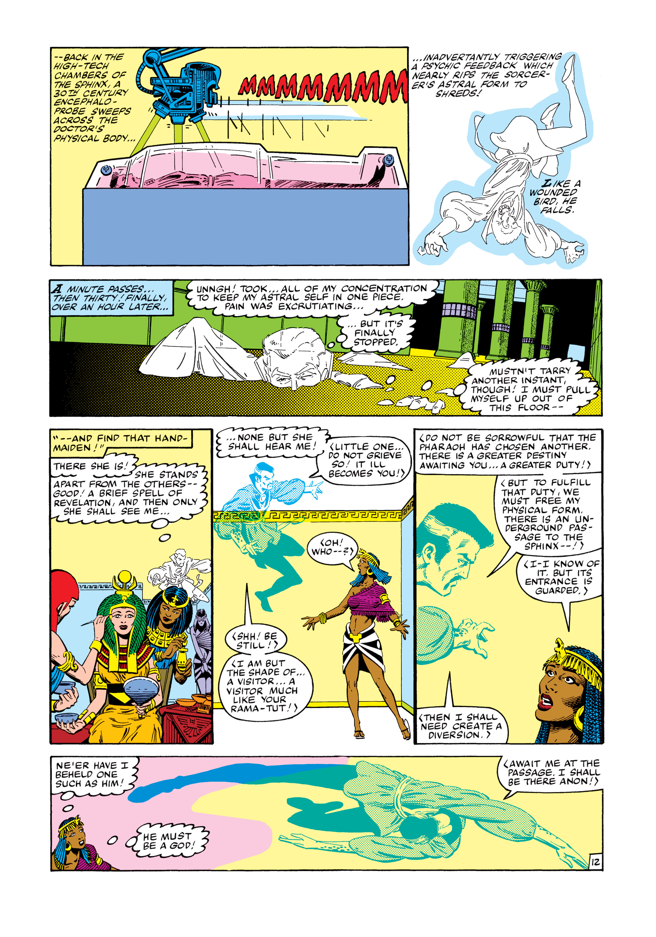 Read online Marvel Masterworks: Doctor Strange comic -  Issue # TPB 9 (Part 2) - 59