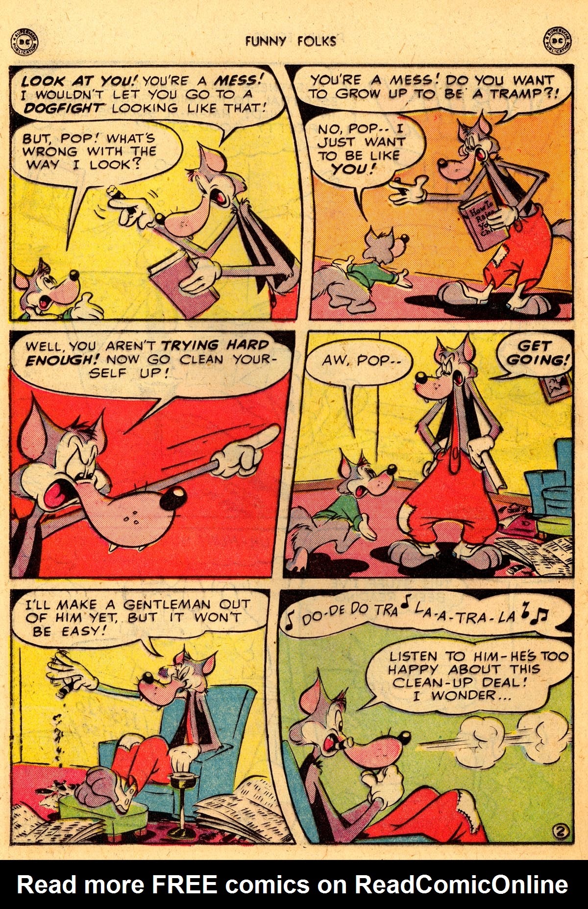 Read online Funny Folks comic -  Issue #18 - 34