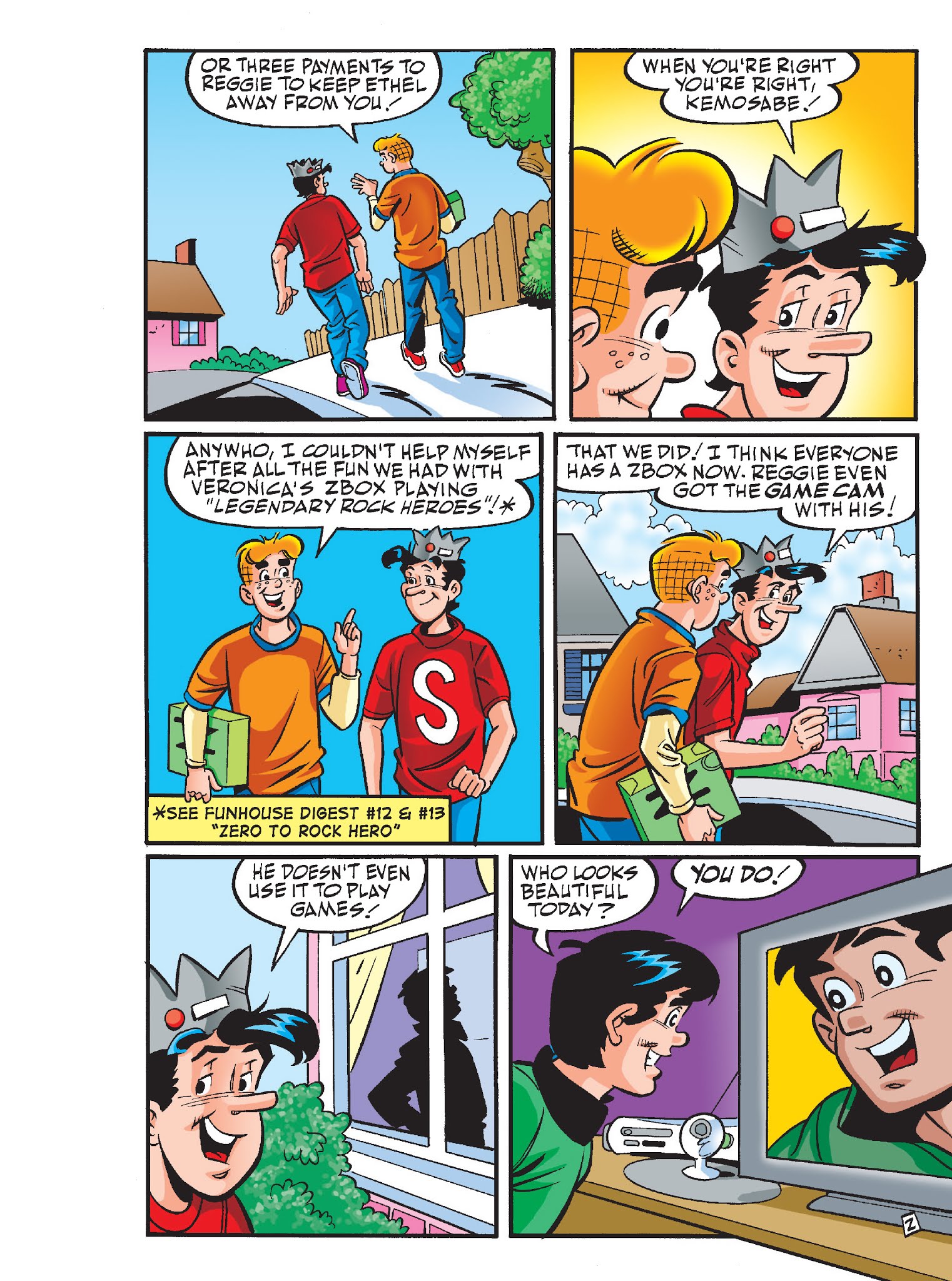 Read online Archie's Funhouse Double Digest comic -  Issue #25 - 37