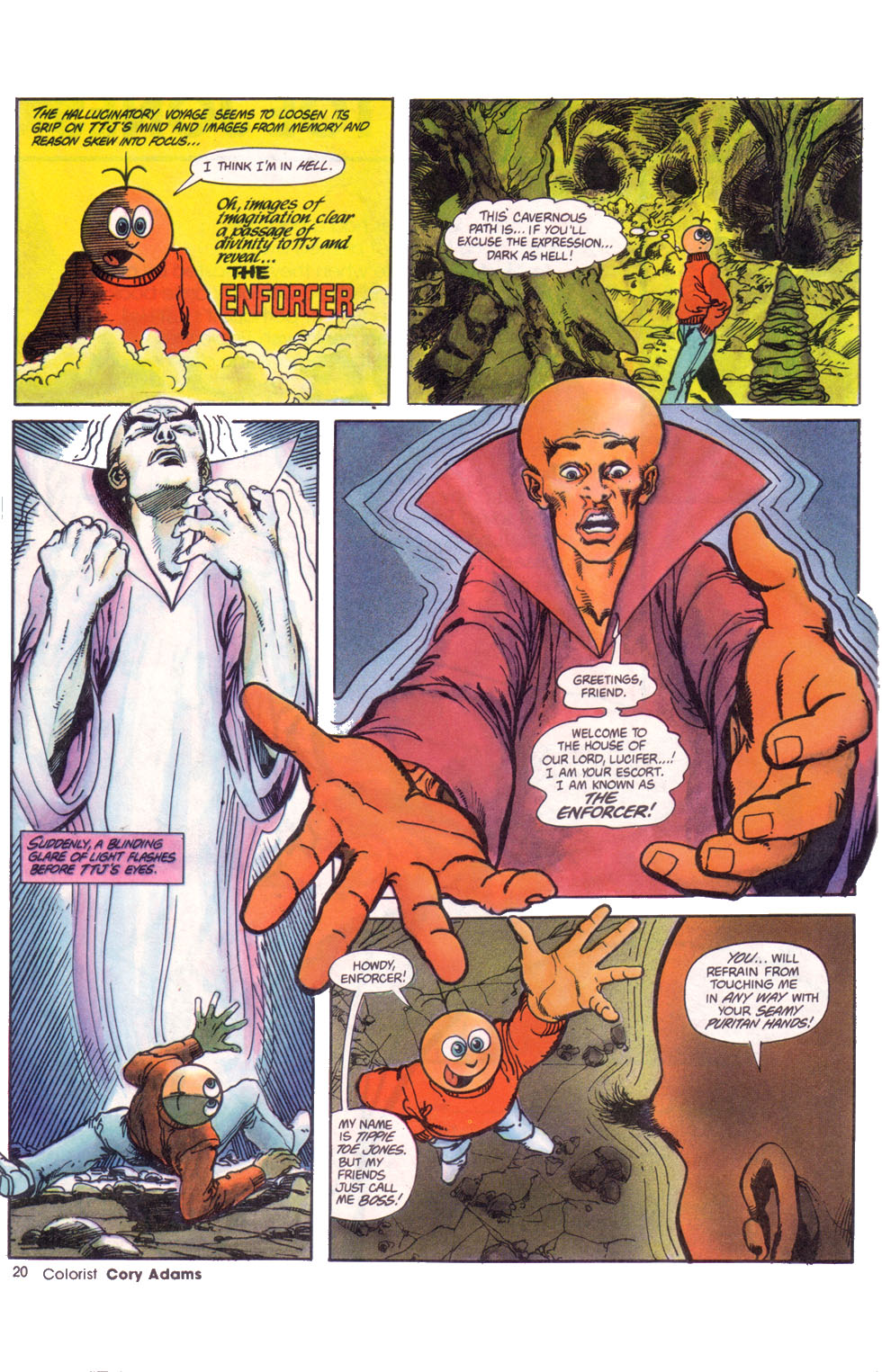 Read online Echo of Futurepast comic -  Issue #9 - 20