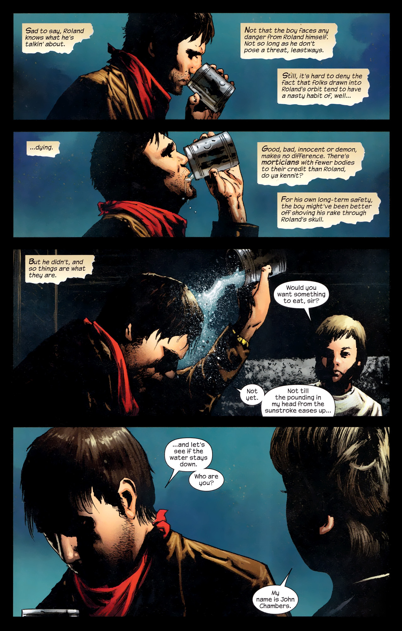 Read online Dark Tower: The Gunslinger - The Way Station comic -  Issue #2 - 4