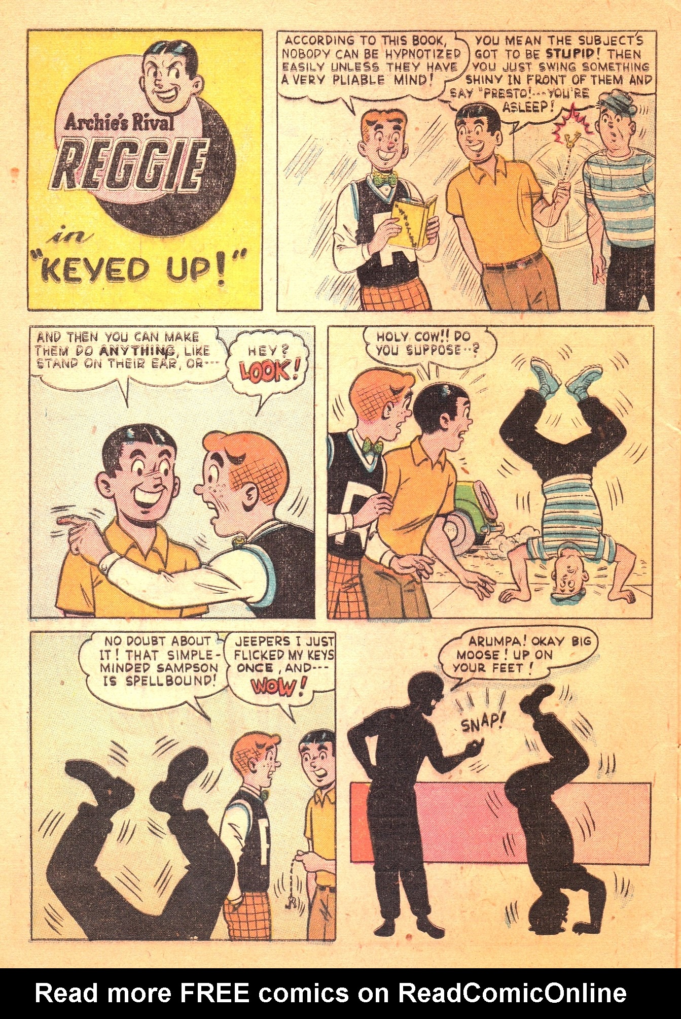 Read online Archie's Rival Reggie comic -  Issue #10 - 30