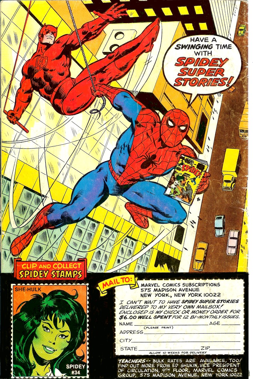 Read online Spidey Super Stories comic -  Issue #50 - 36
