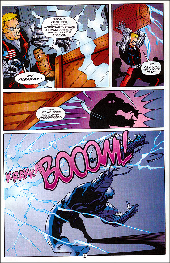 Read online Mortal Kombat: U.S. Special Forces comic -  Issue #2 - 22