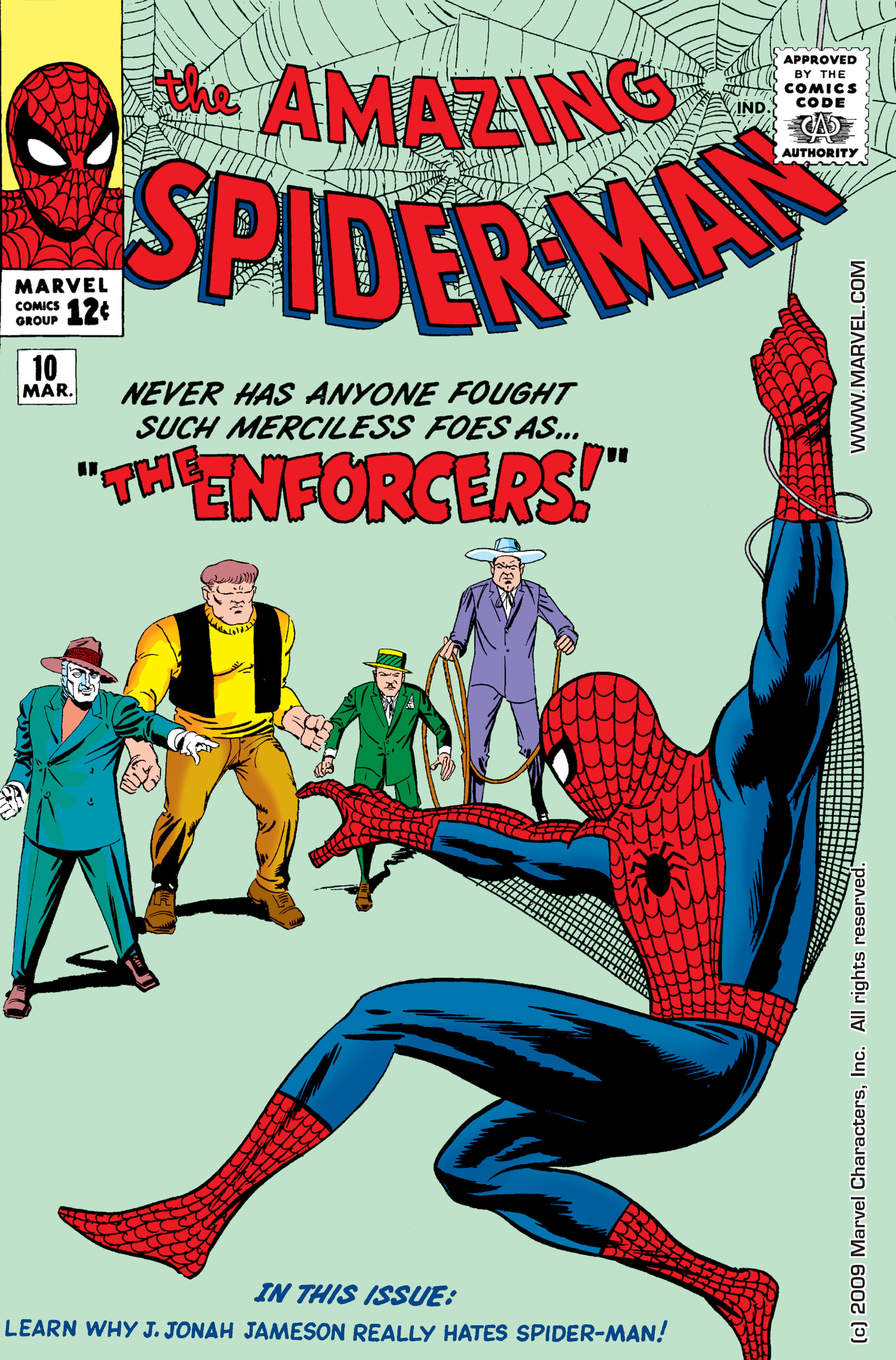 Read online The Amazing Spider-Man (1963) comic -  Issue #10 - 1