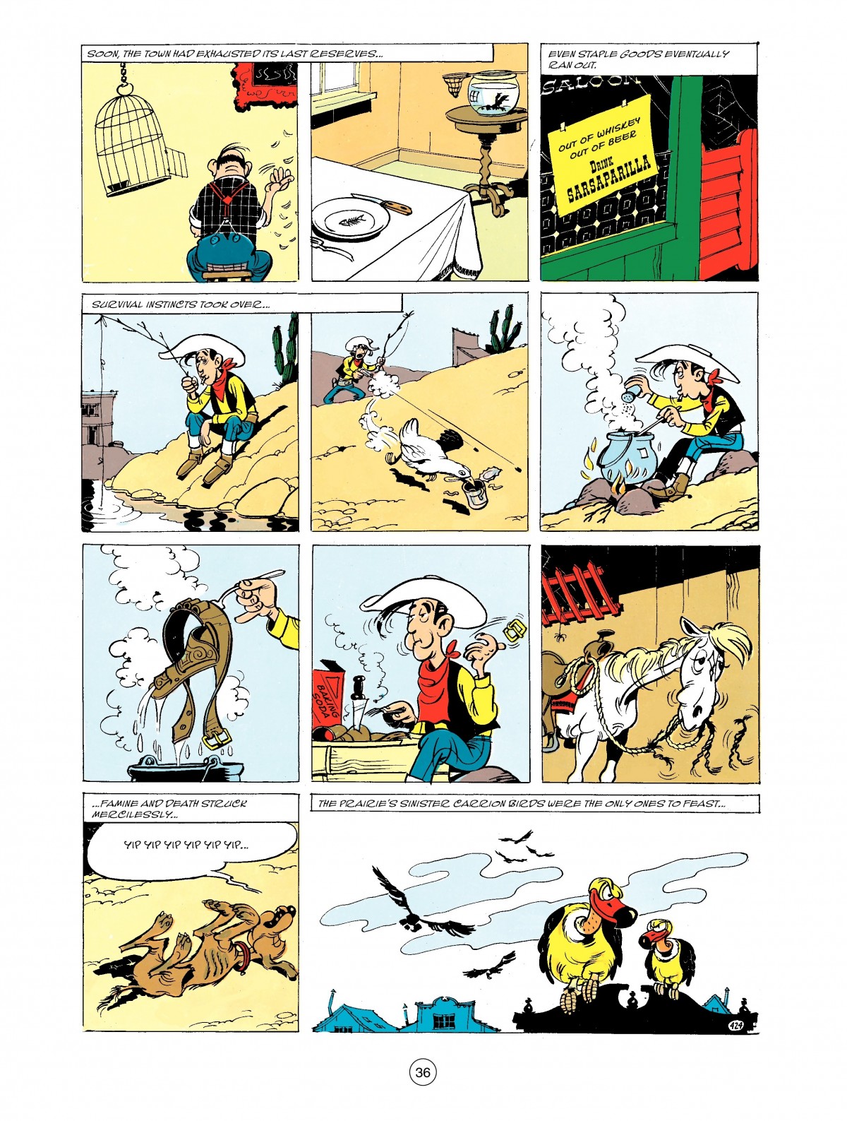 Read online A Lucky Luke Adventure comic -  Issue #43 - 36