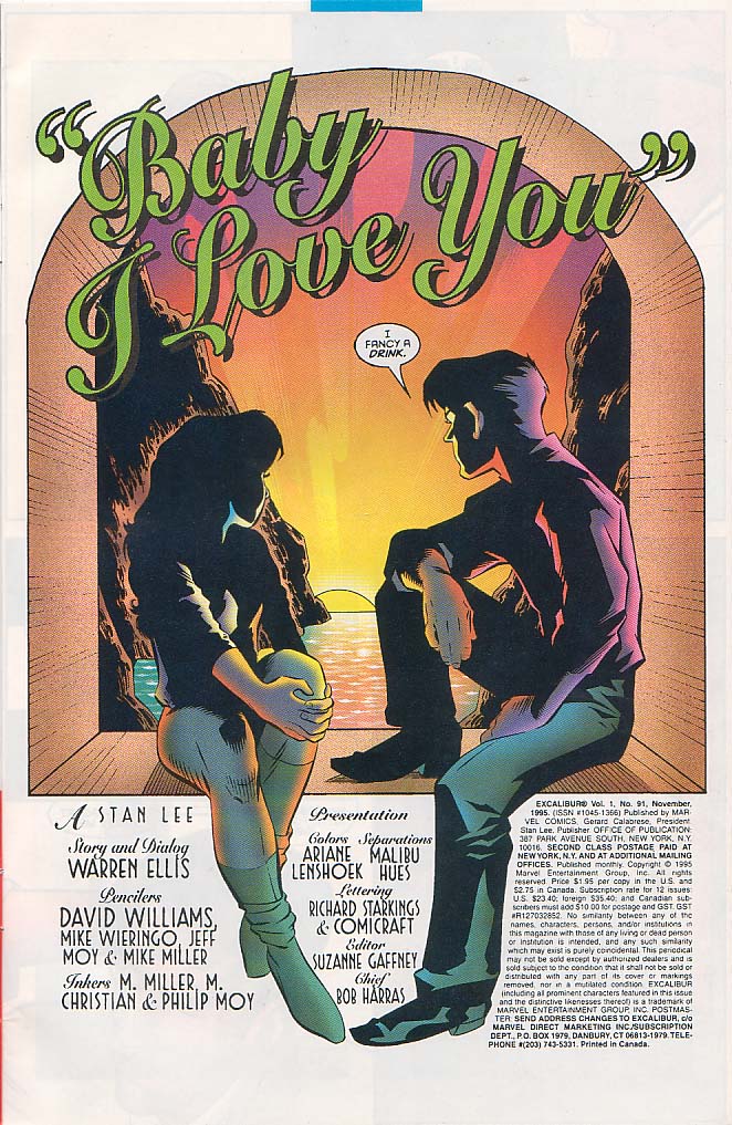 Read online Excalibur (1988) comic -  Issue #91 - 2