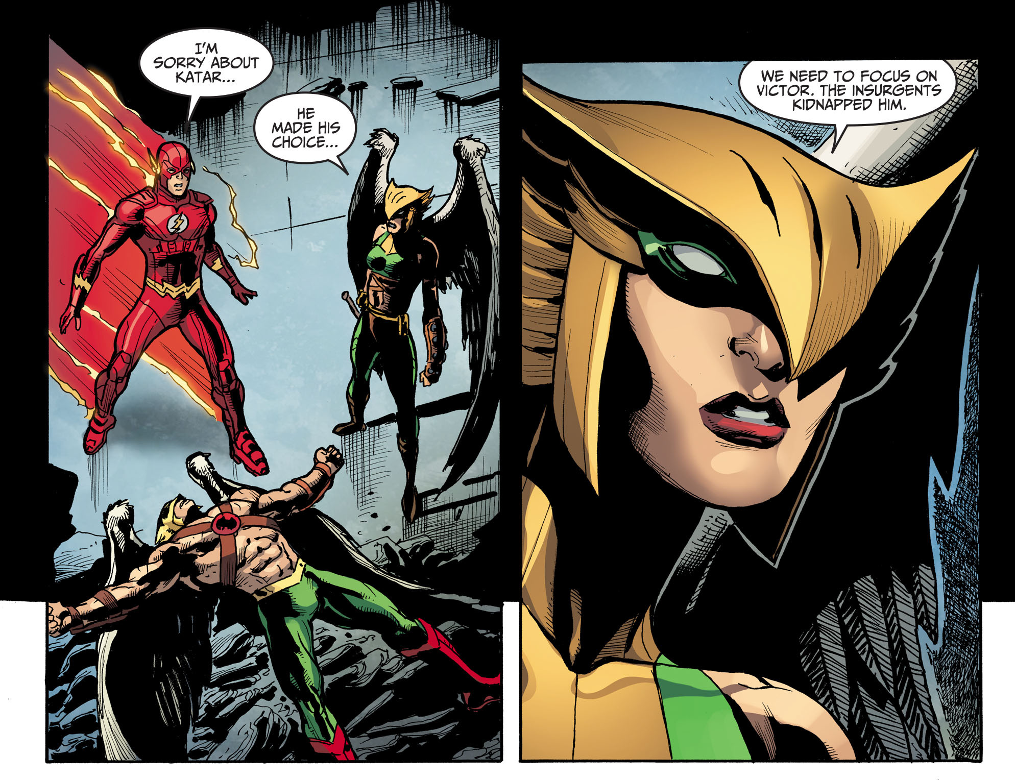 Read online Injustice: Gods Among Us: Year Five comic -  Issue #33 - 6