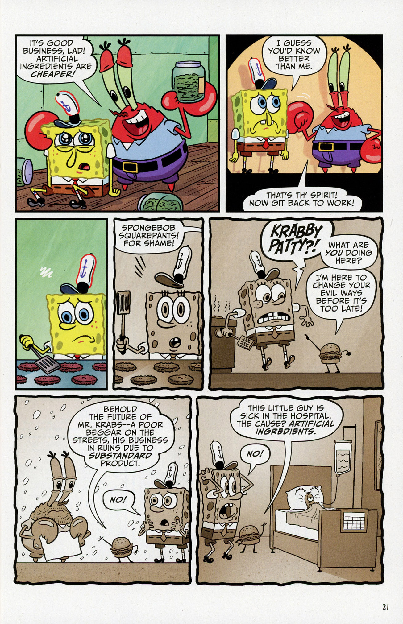 Read online SpongeBob Comics comic -  Issue #40 - 22