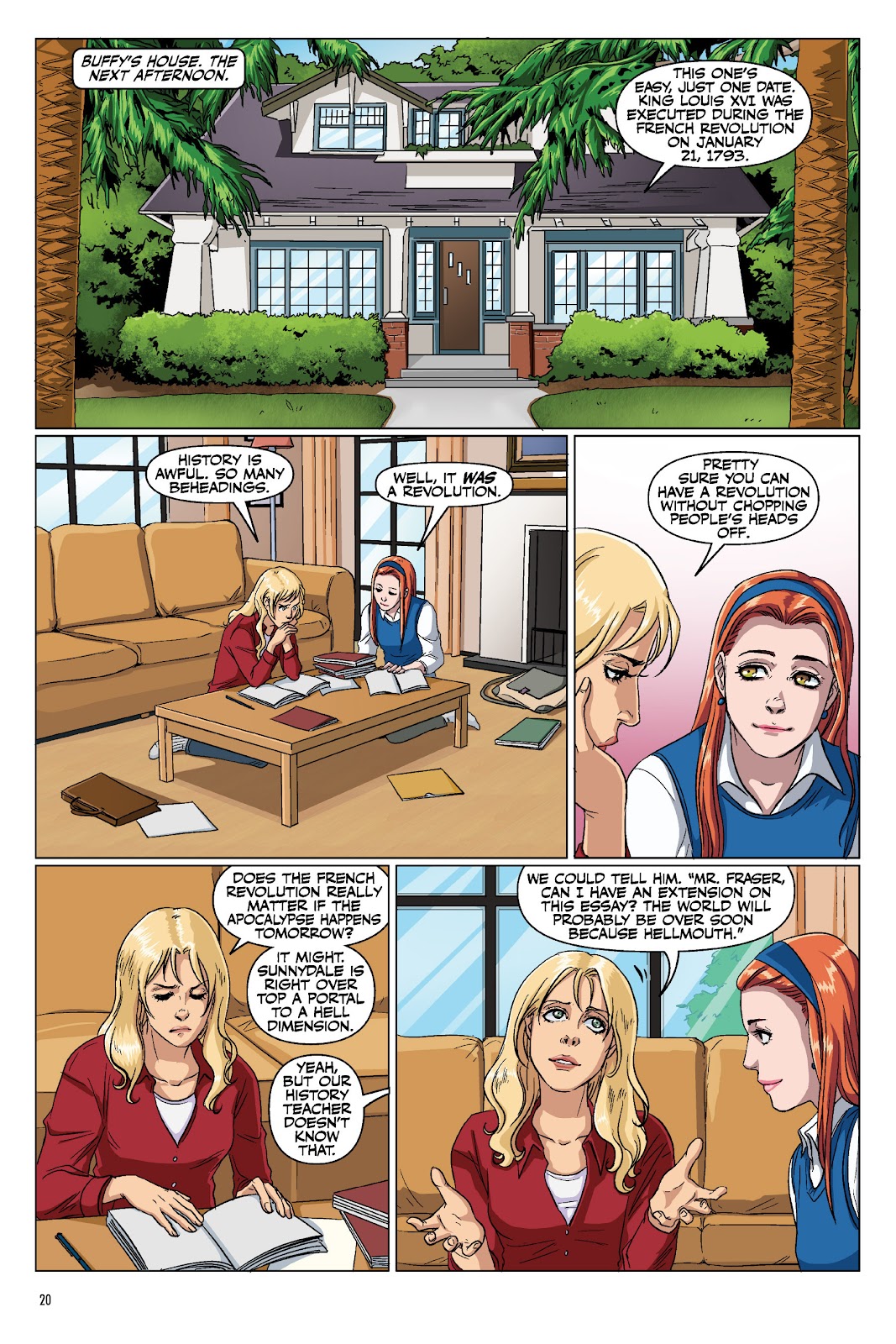 Buffy: The High School Years - Freaks & Geeks issue Full - Page 21