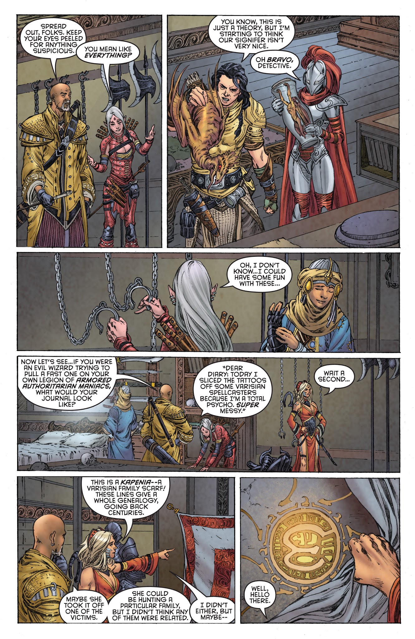 Read online Pathfinder: Runescars comic -  Issue #2 - 17