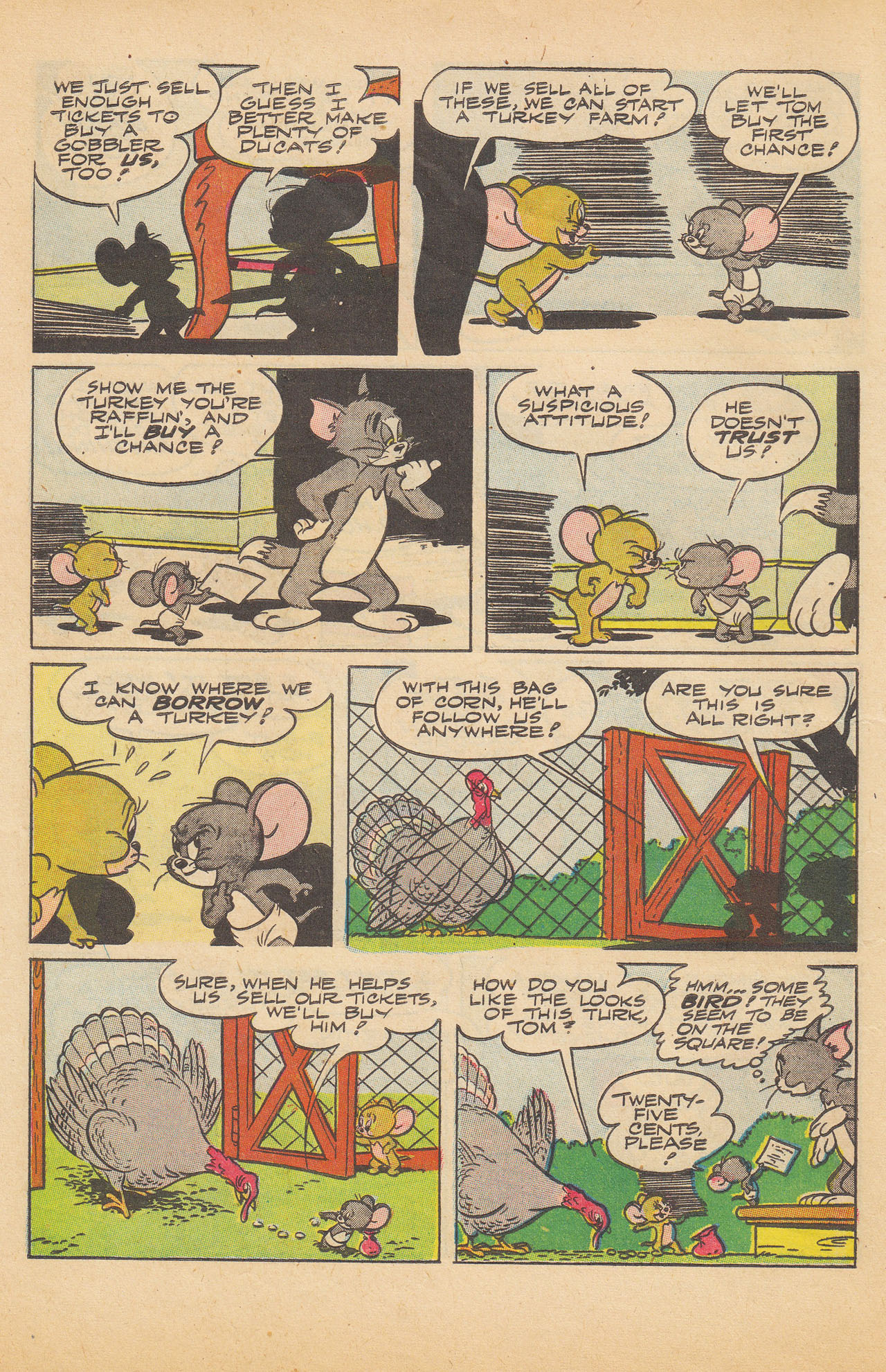 Read online Tom & Jerry Comics comic -  Issue #100 - 6