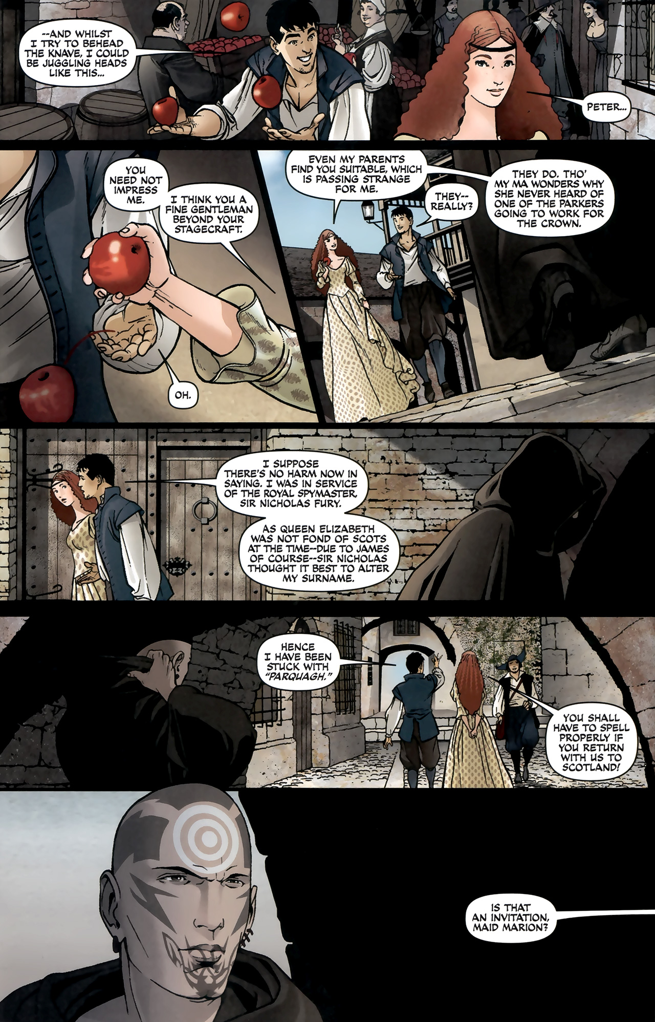 Read online Marvel 1602: Spider-Man comic -  Issue #3 - 12