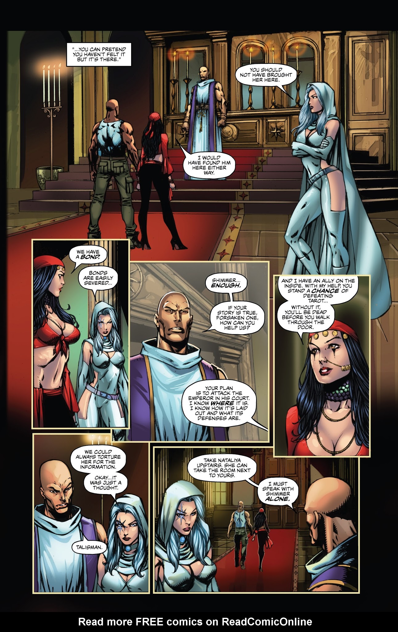 Read online Grimm Fairy Tales: Tarot comic -  Issue #3 - 17