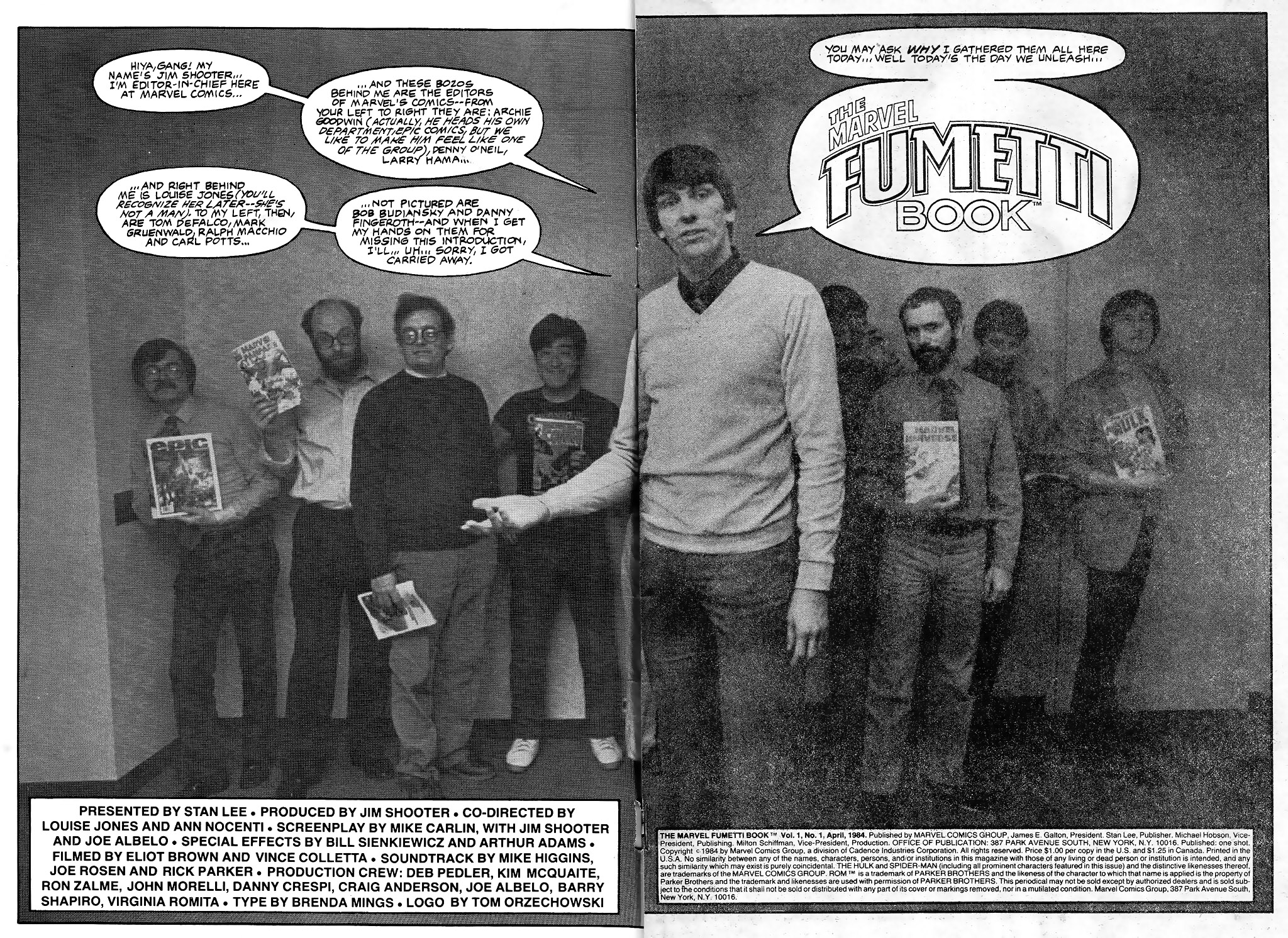 Read online The Marvel Fumetti Book comic -  Issue # Full - 2