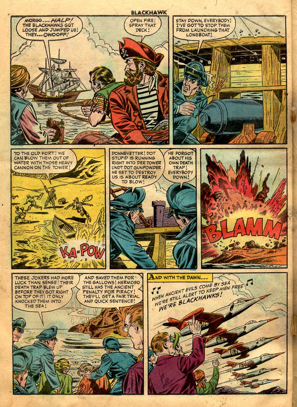Read online Blackhawk (1957) comic -  Issue #98 - 31