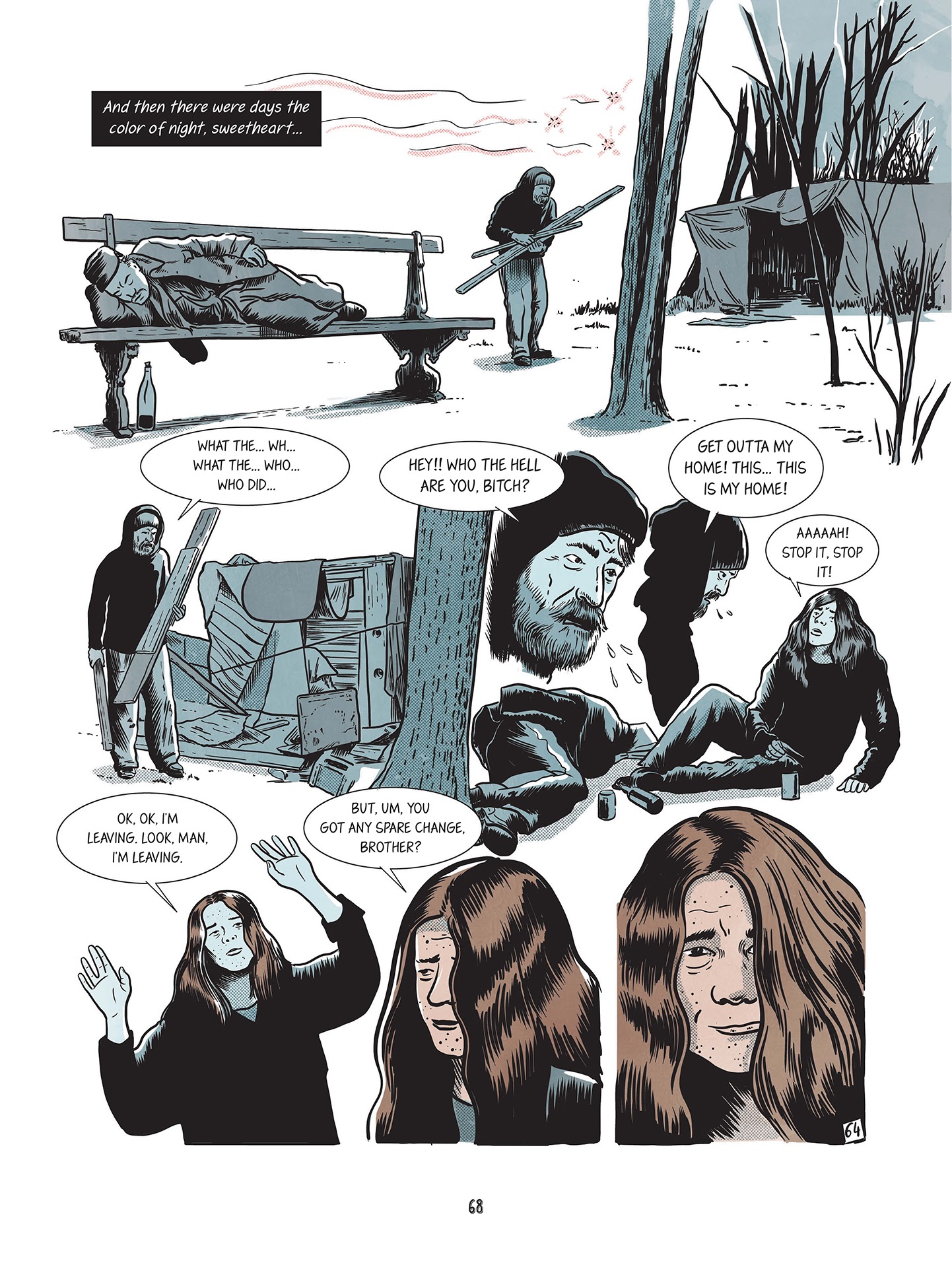 Read online Love Me Please!: The Story of Janis Joplin comic -  Issue # TPB (Part 1) - 68