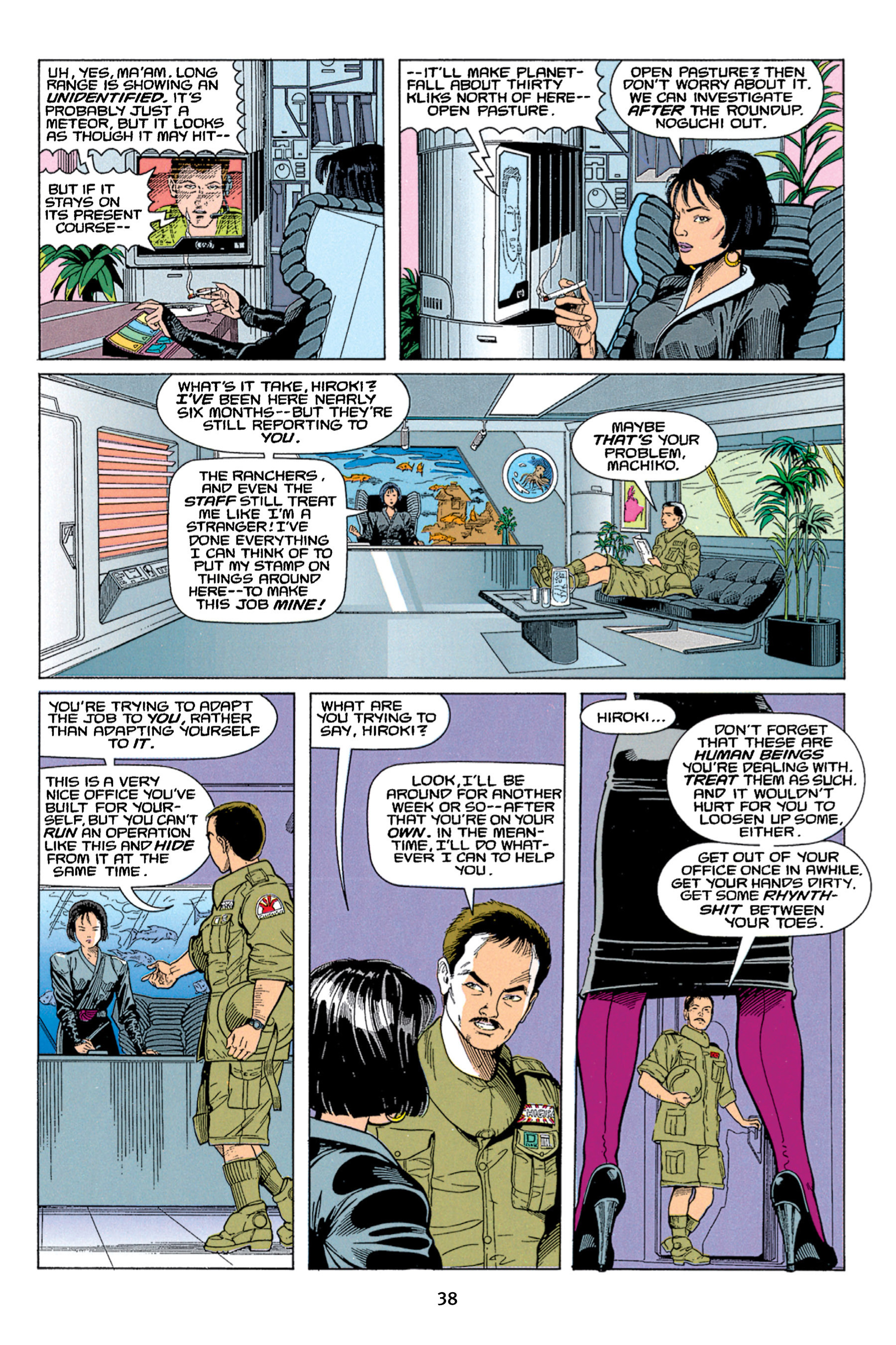 Read online Aliens vs. Predator Omnibus comic -  Issue # _TPB 1 Part 1 - 38