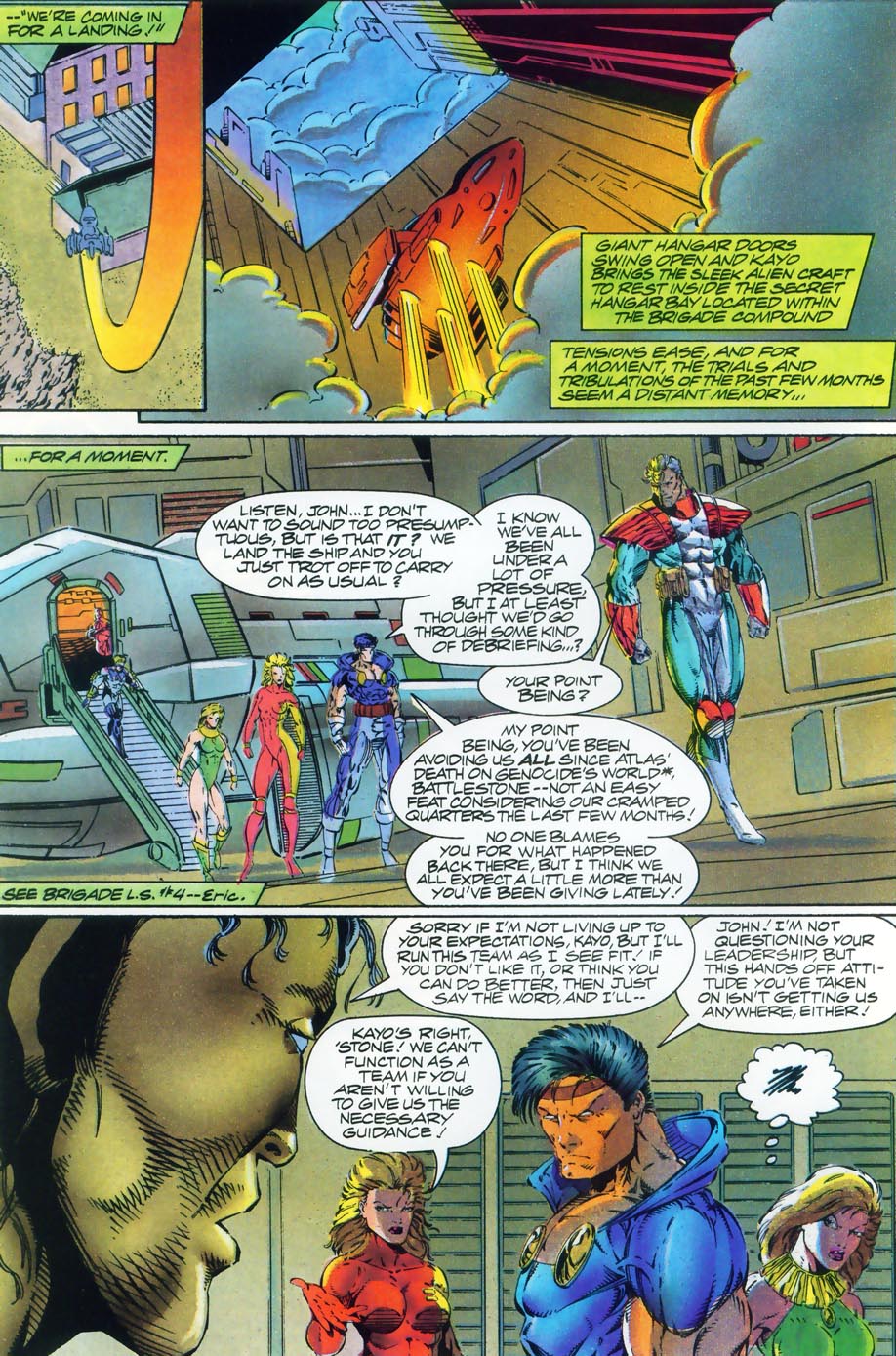 Read online Brigade (1993) comic -  Issue #1 - 5