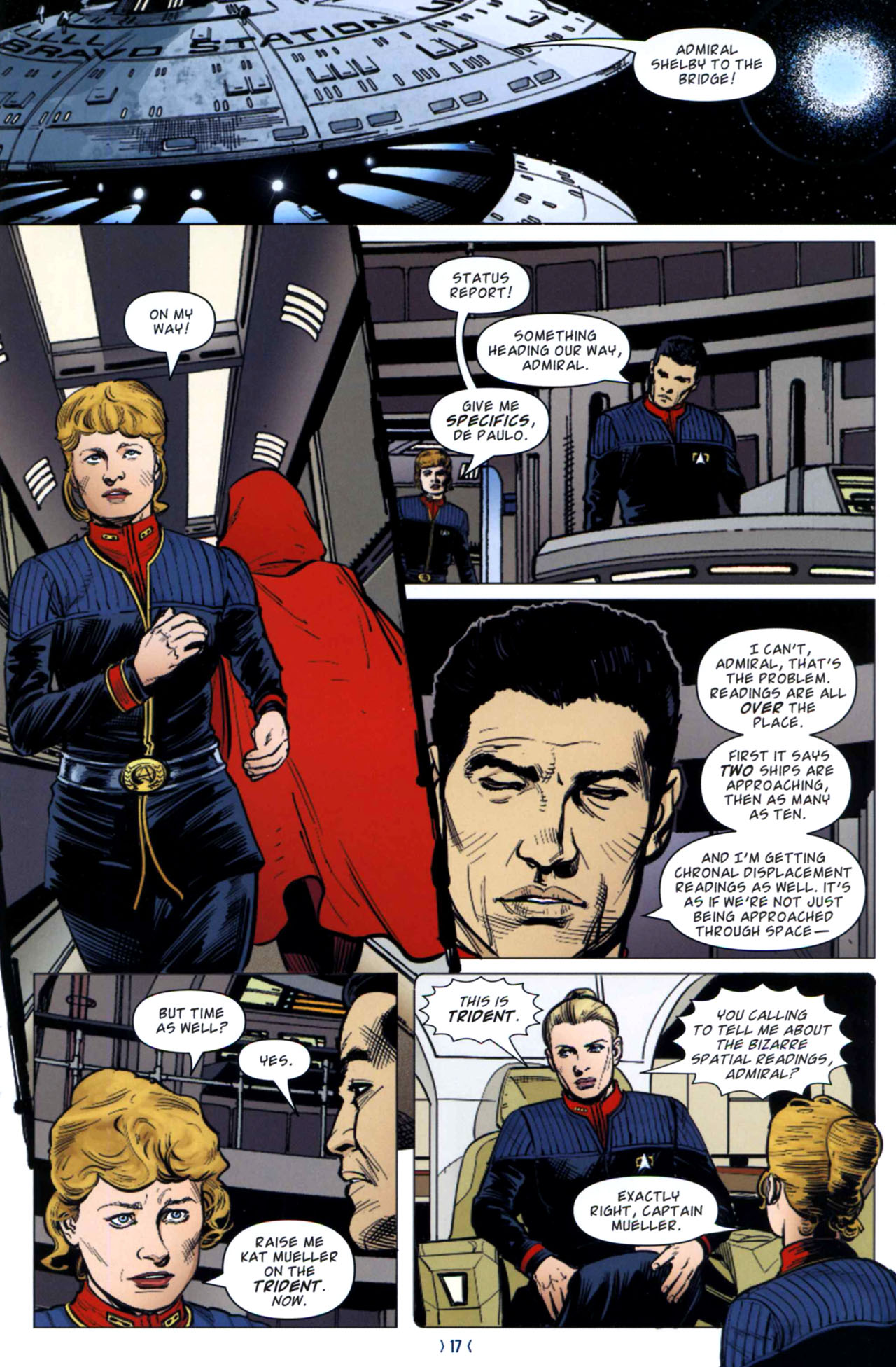 Read online Star Trek: New Frontier comic -  Issue #4 - 19