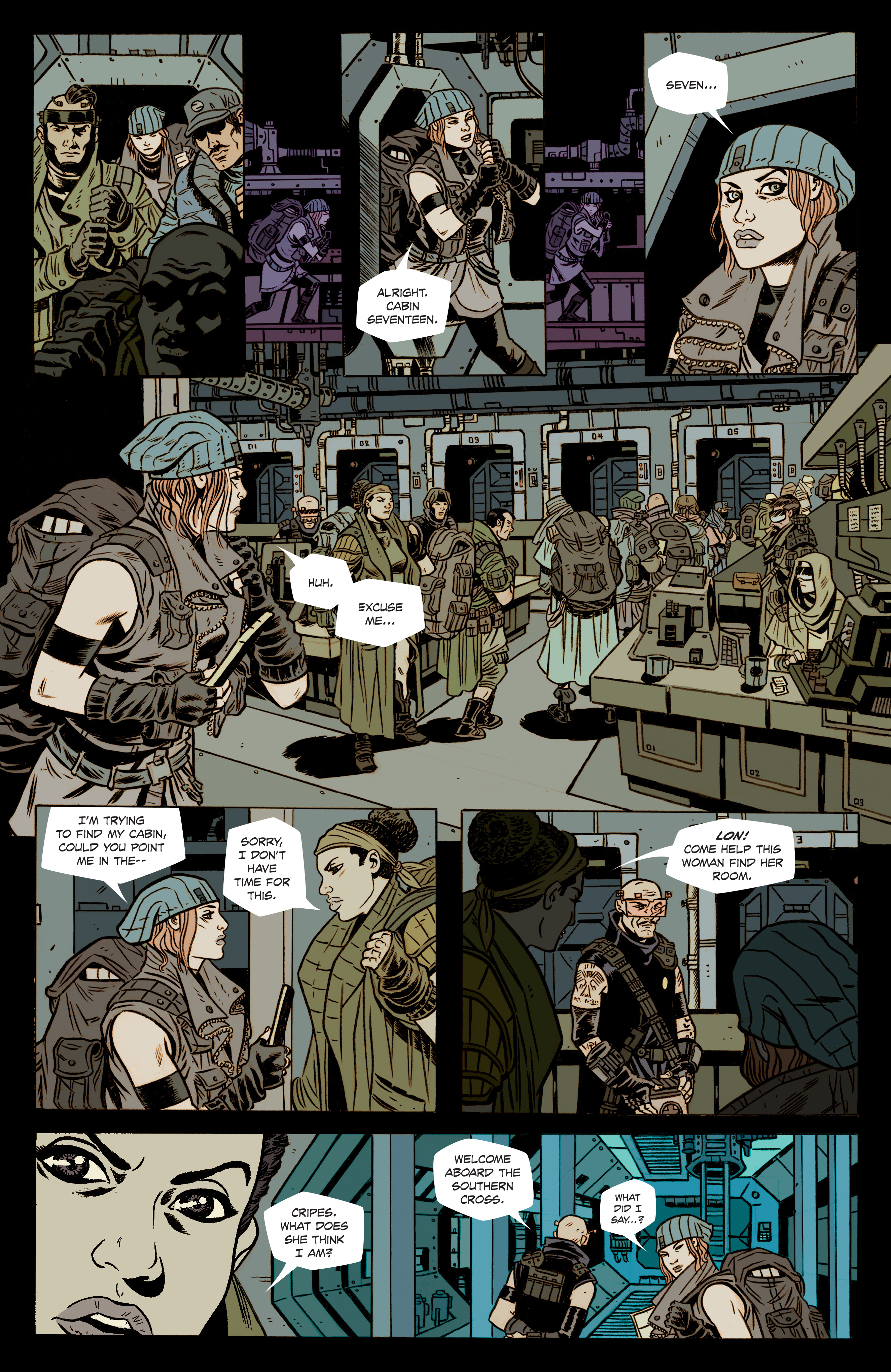 Read online Southern Cross comic -  Issue #1 - 7