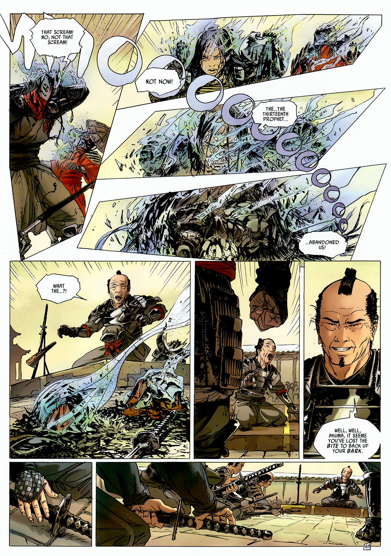 Read online Samurai: Legend comic -  Issue #4 - 40