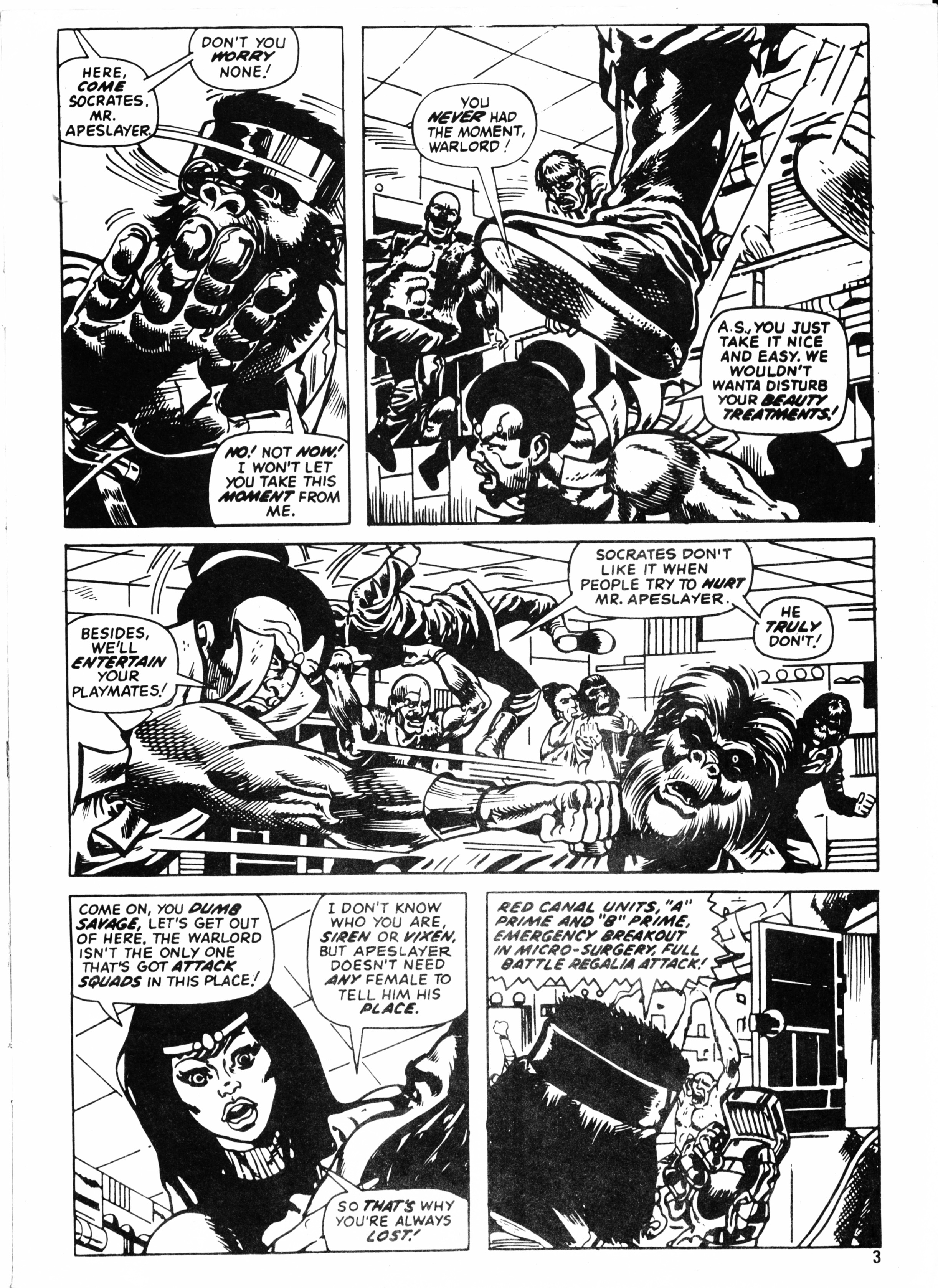 Read online Planet of the Apes (1974) comic -  Issue #30 - 3