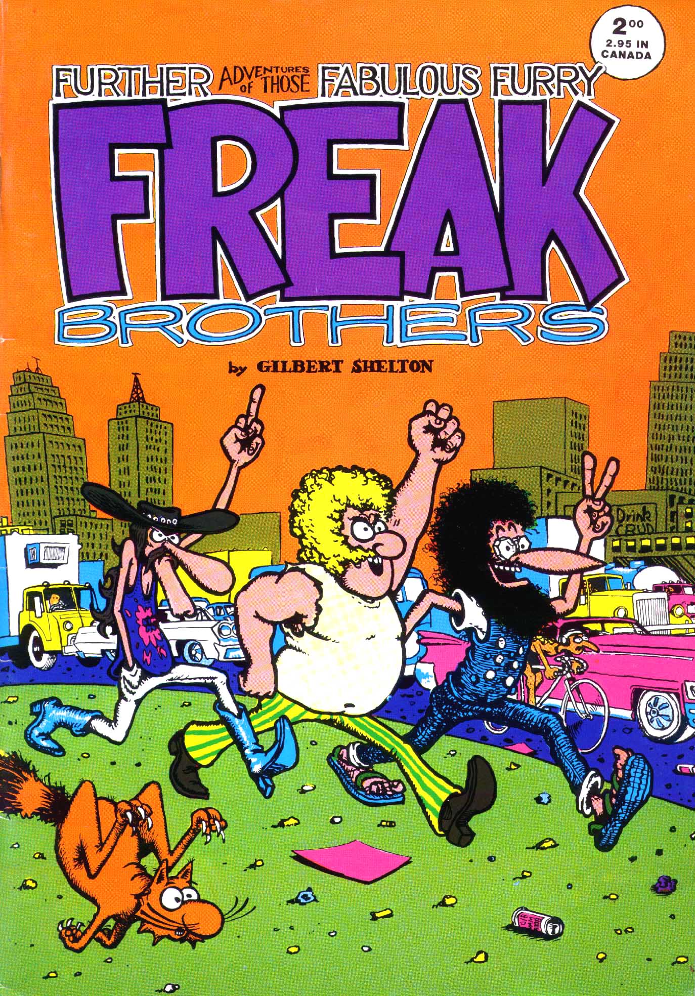 Read online The Fabulous Furry Freak Brothers comic - Issue #2.