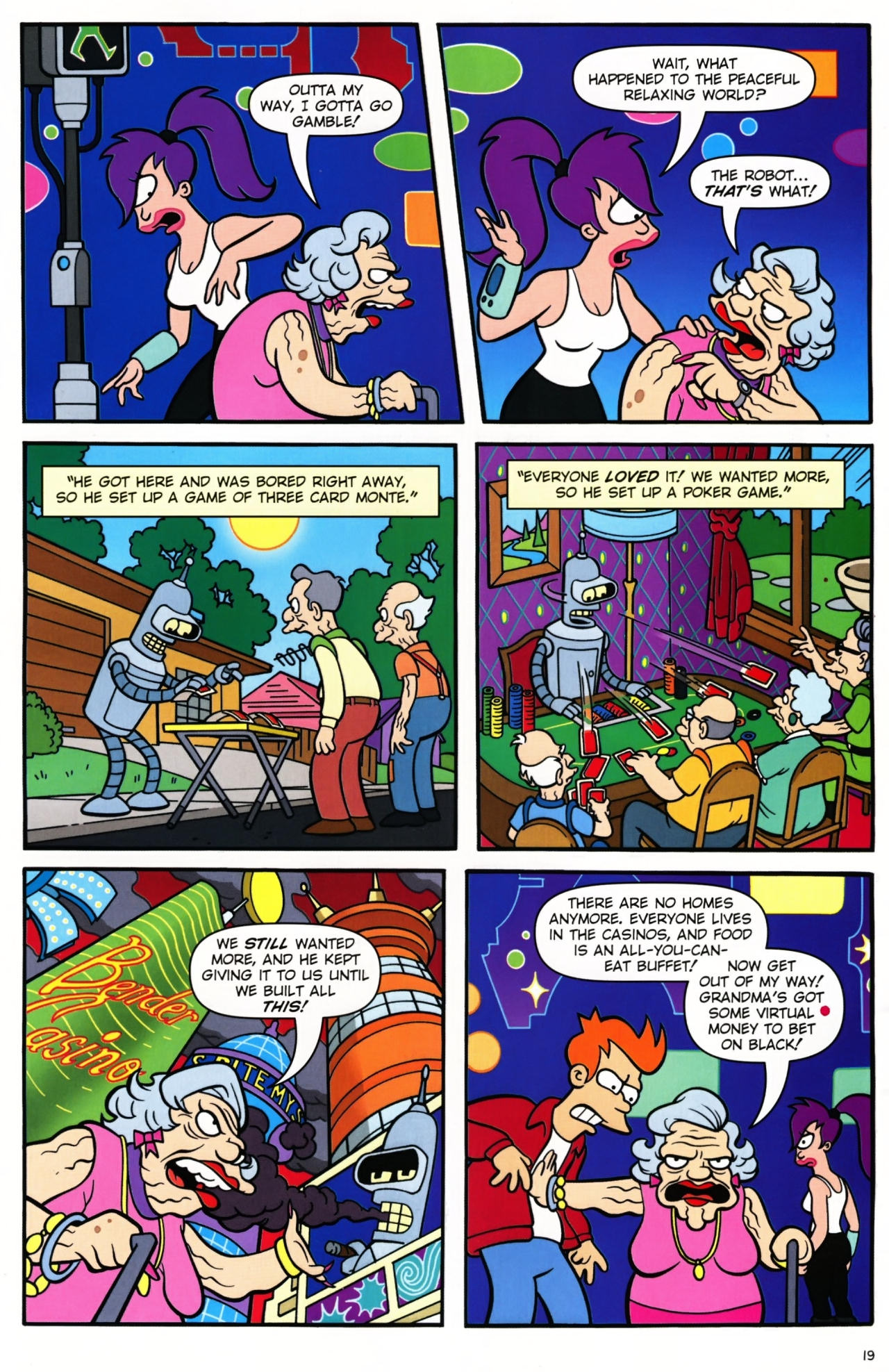 Read online Futurama Comics comic -  Issue #39 - 16