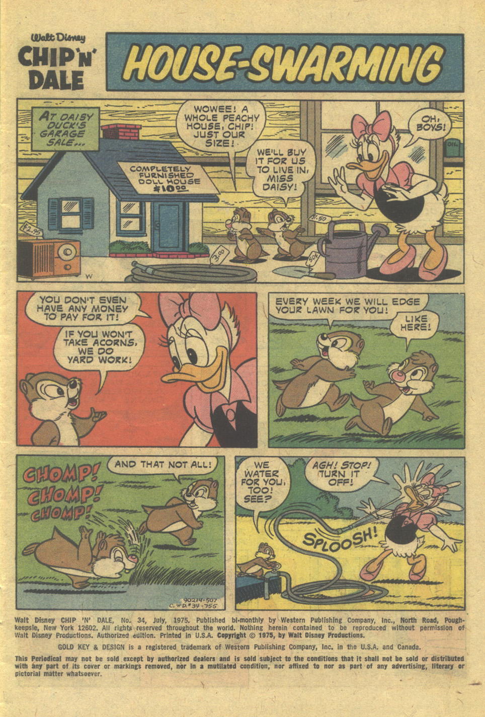 Read online Walt Disney Chip 'n' Dale comic -  Issue #34 - 3