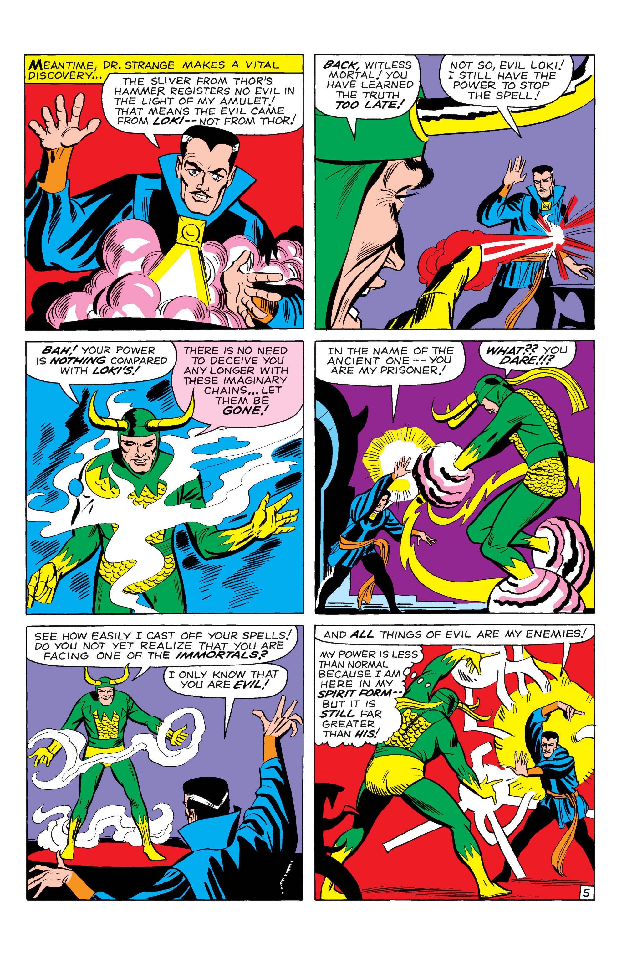 Read online Marvel Masterworks: Doctor Strange comic -  Issue # TPB 1 (Part 2) - 5