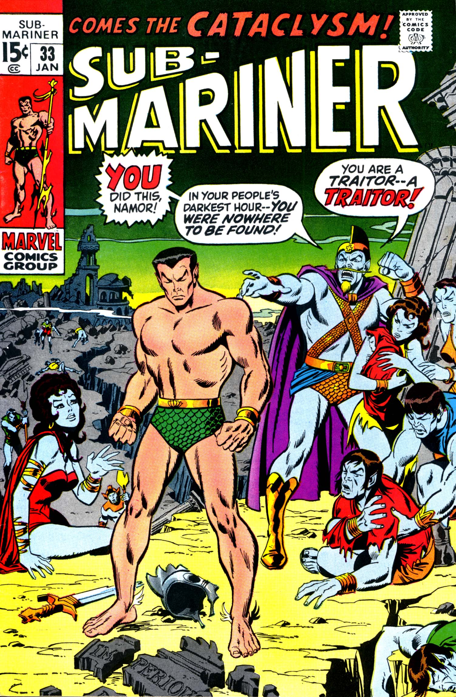 Read online The Sub-Mariner comic -  Issue #33 - 1