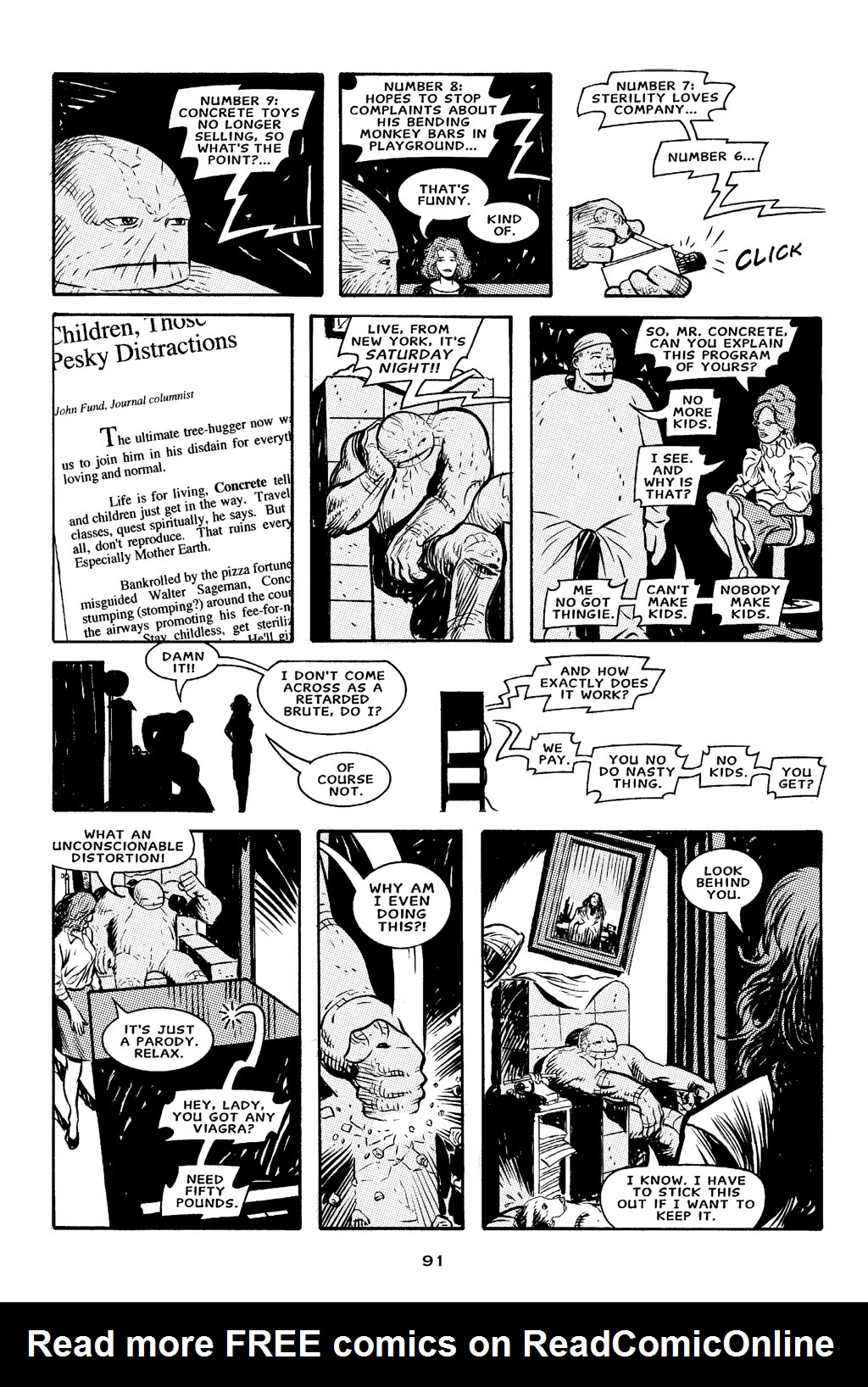 Read online Concrete (2005) comic -  Issue # TPB 7 - 86