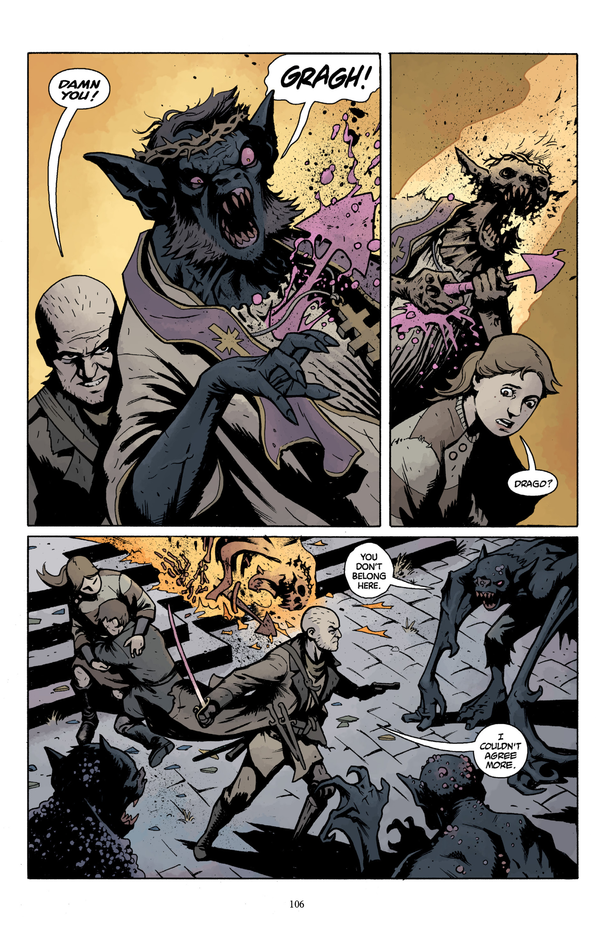 Read online Baltimore Volume 3: A Passing Stranger and Other Stories comic -  Issue # Full - 108