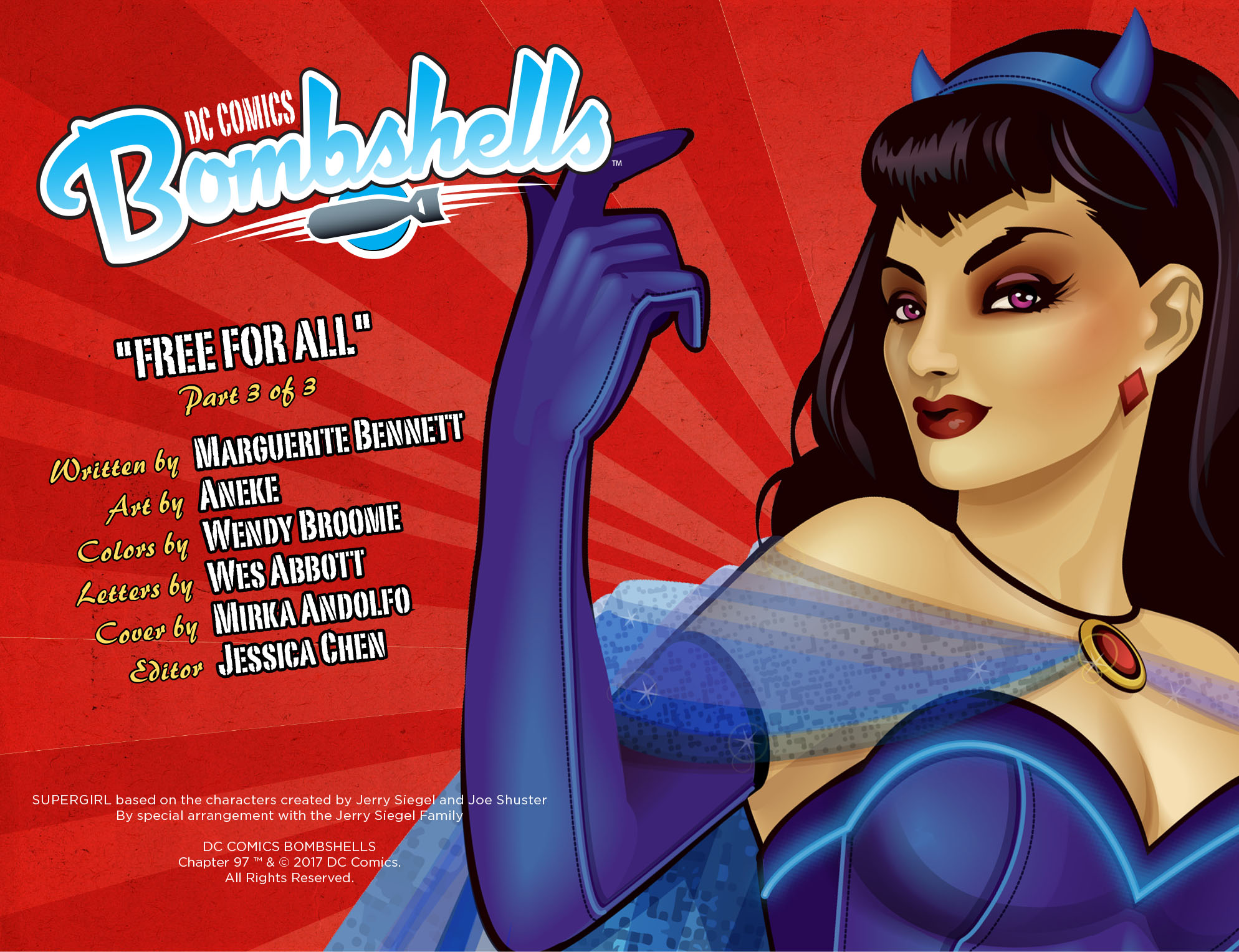 Read online DC Comics: Bombshells comic -  Issue #97 - 2