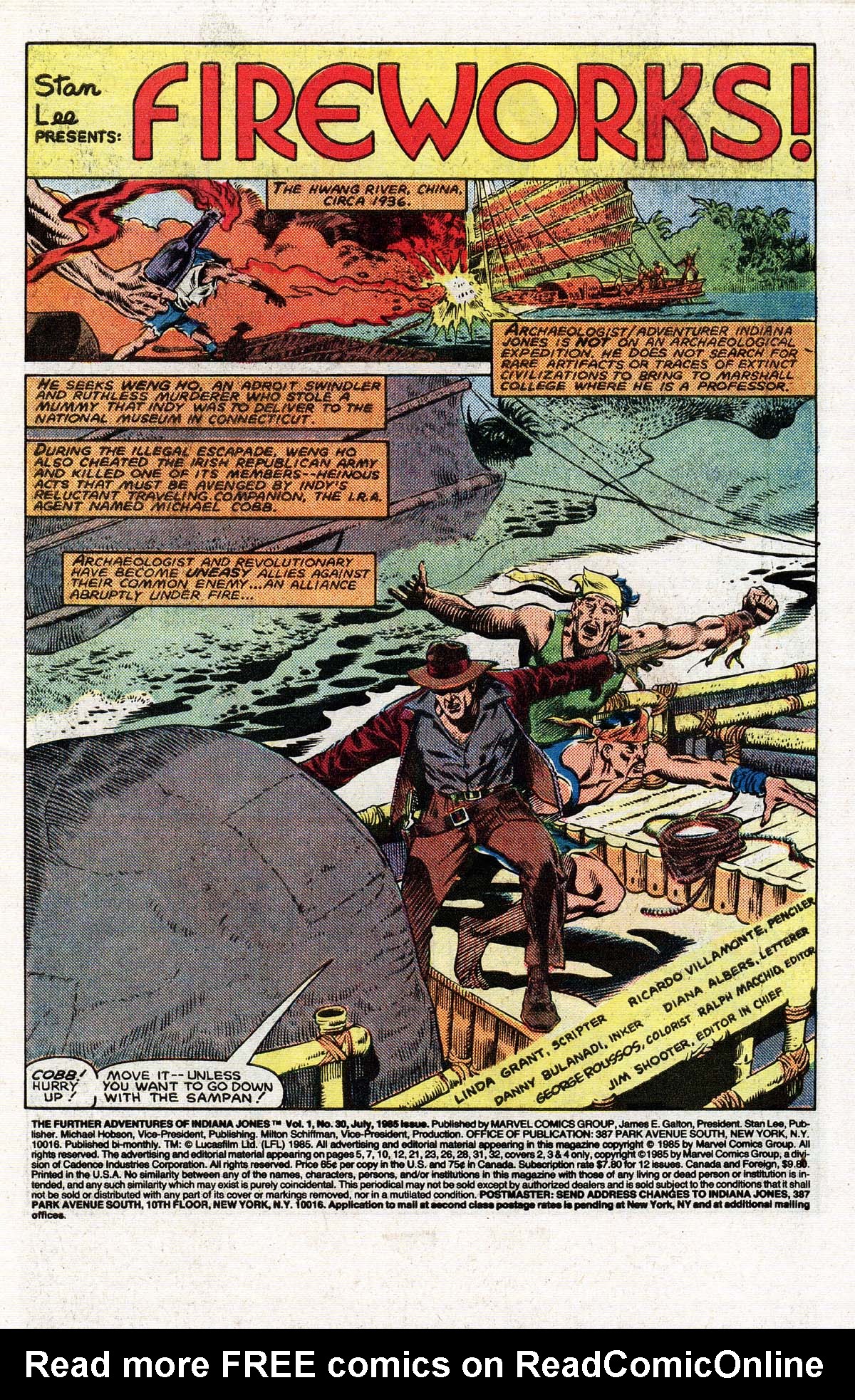 Read online The Further Adventures of Indiana Jones comic -  Issue #30 - 2