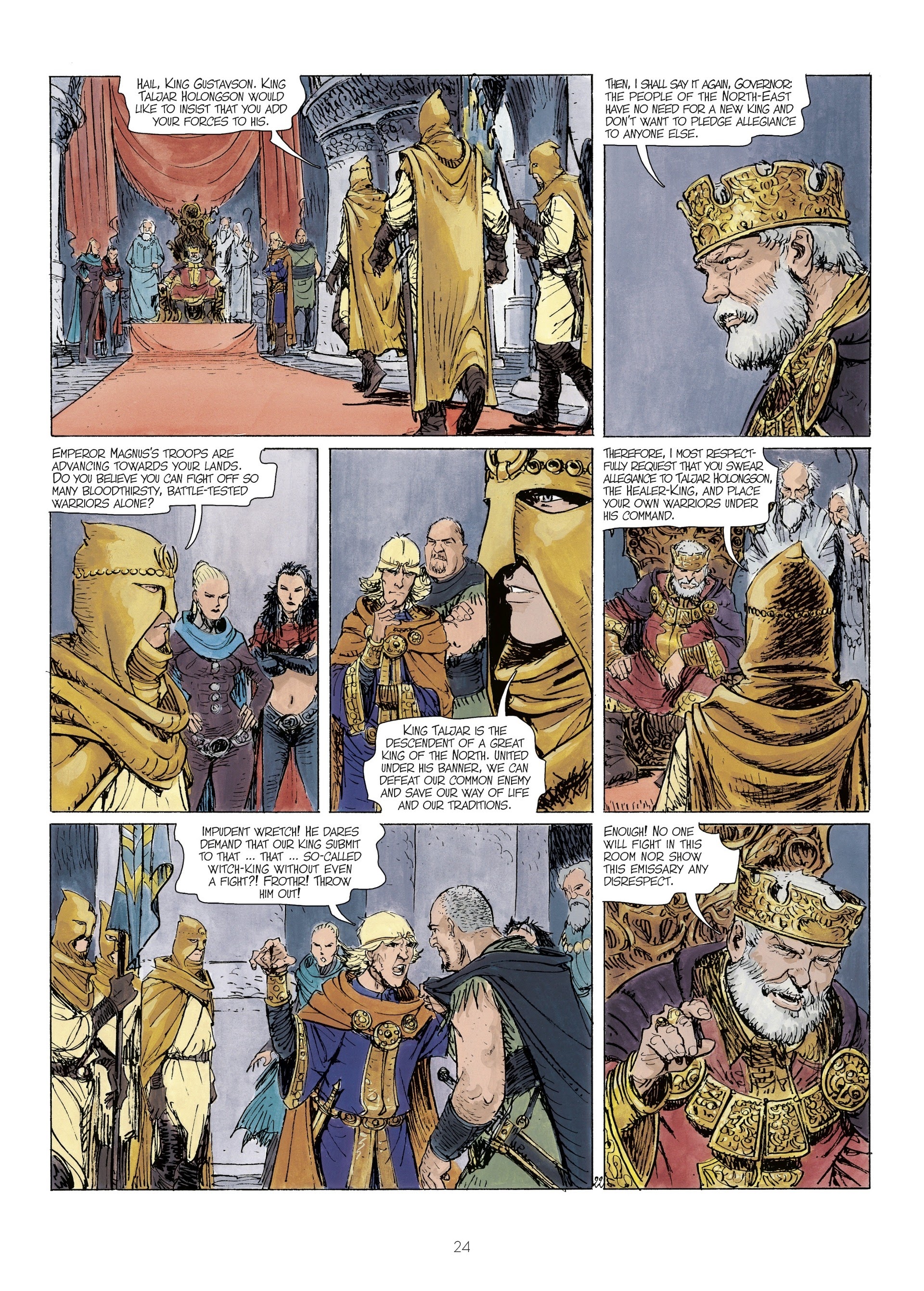 Read online The World of Thorgal: Kriss of Valnor: Worthy of a Queen comic -  Issue # Full - 26