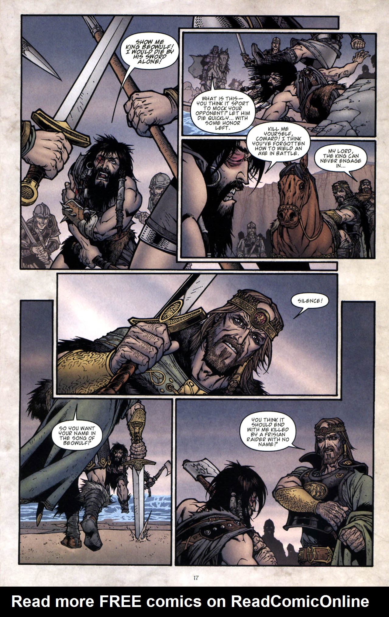 Read online Beowulf (2007) comic -  Issue #3 - 19