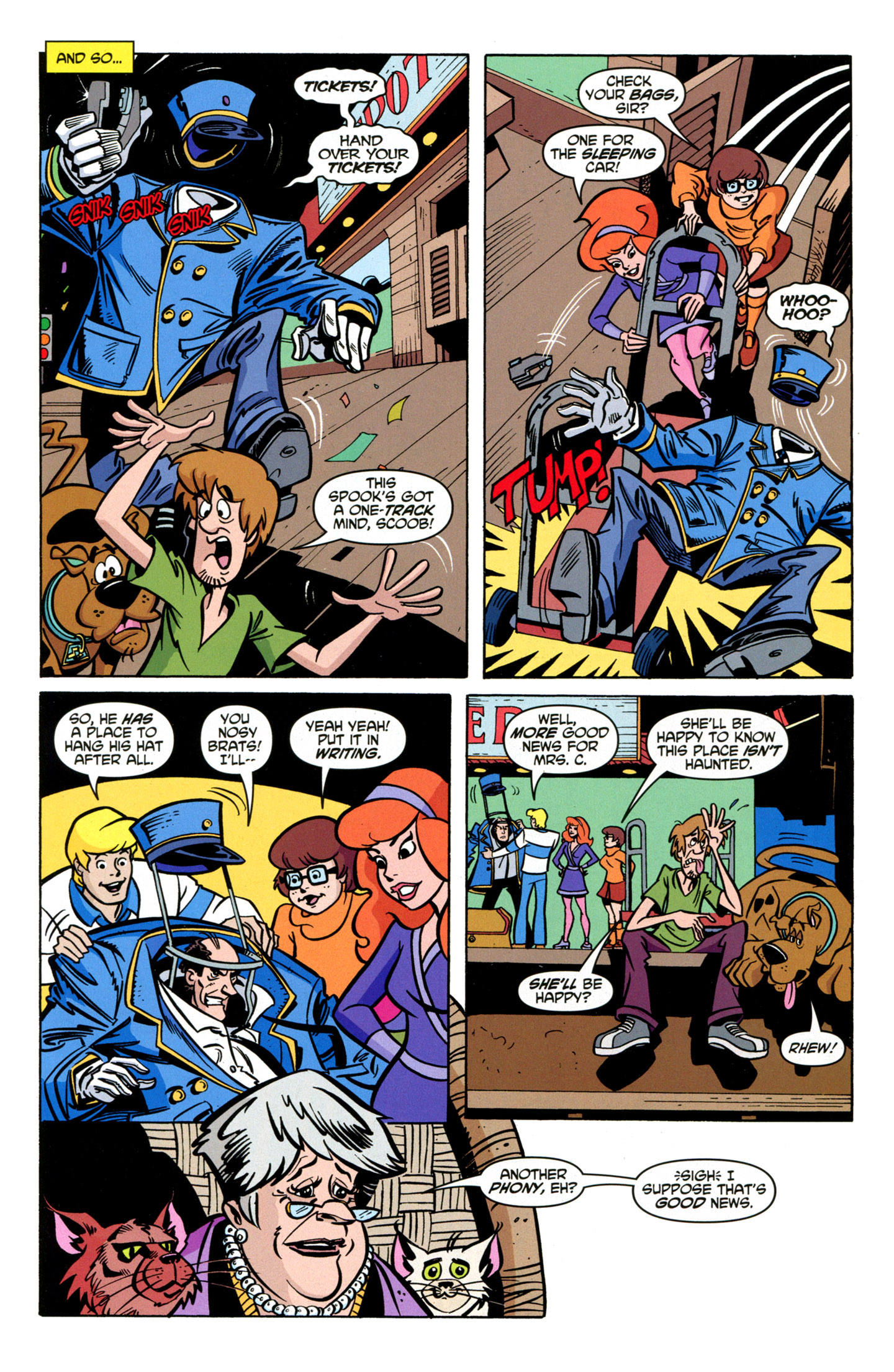 Read online Scooby-Doo: Where Are You? comic -  Issue #19 - 19