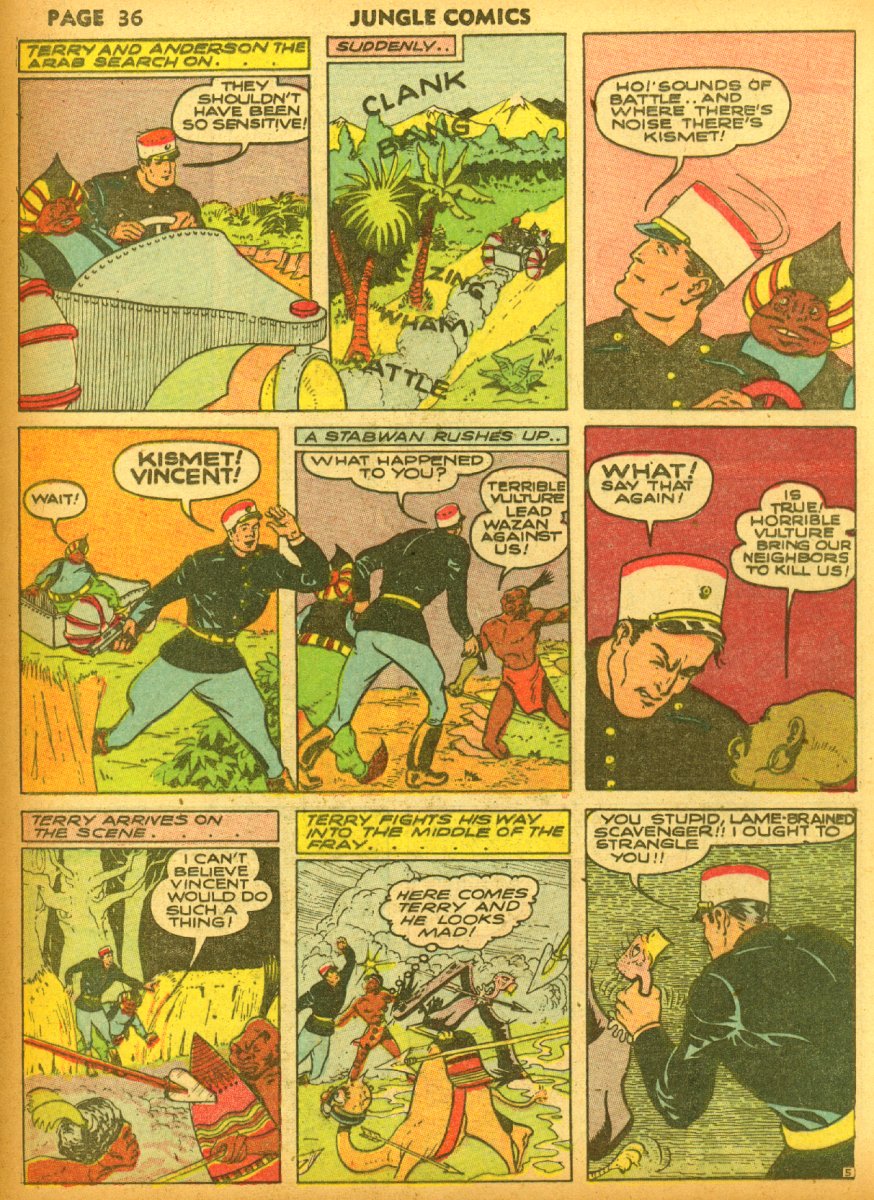 Read online Jungle Comics comic -  Issue #17 - 38