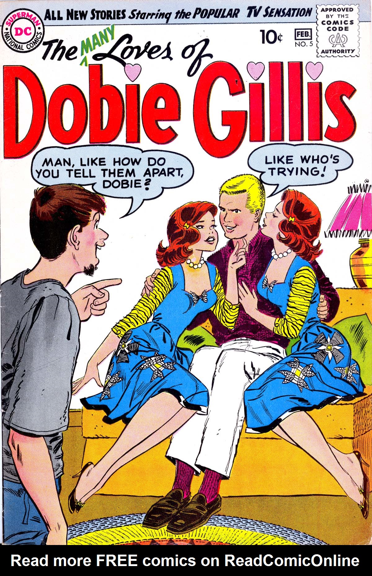 Read online Many Loves of Dobie Gillis comic -  Issue #5 - 1