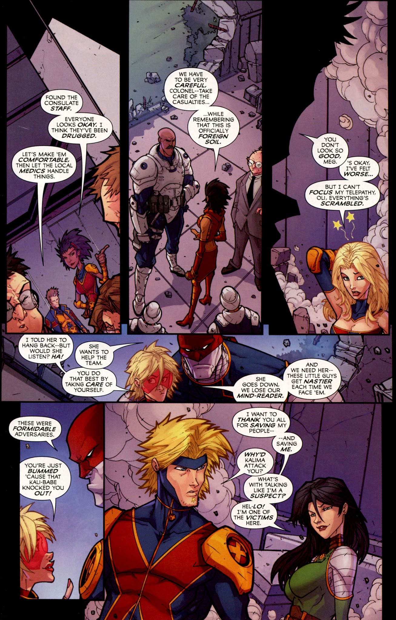 Read online GeNext: United comic -  Issue #2 - 22