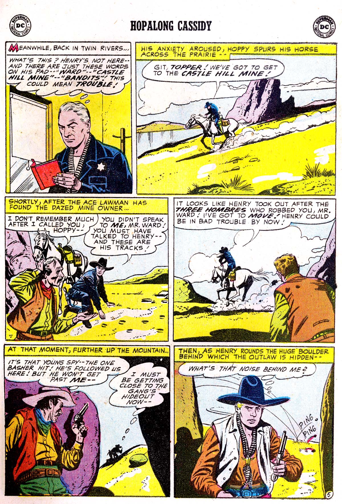 Read online Hopalong Cassidy comic -  Issue #119 - 7