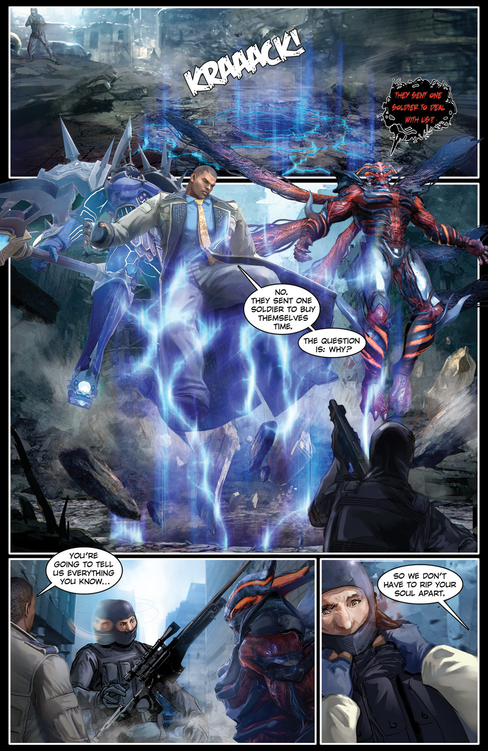 Read online Rise of Incarnates comic -  Issue #4 - 7